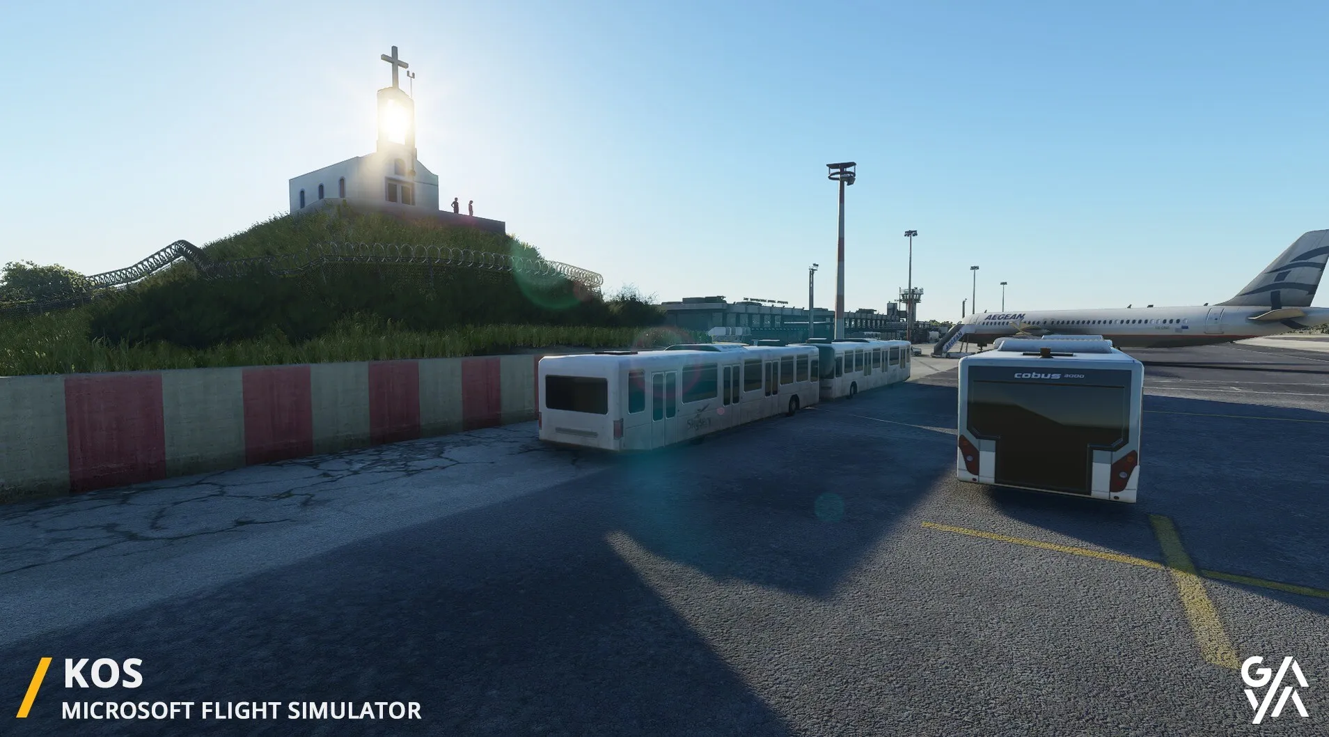 Аэропорт LGKO ( о. Кос, Греция )