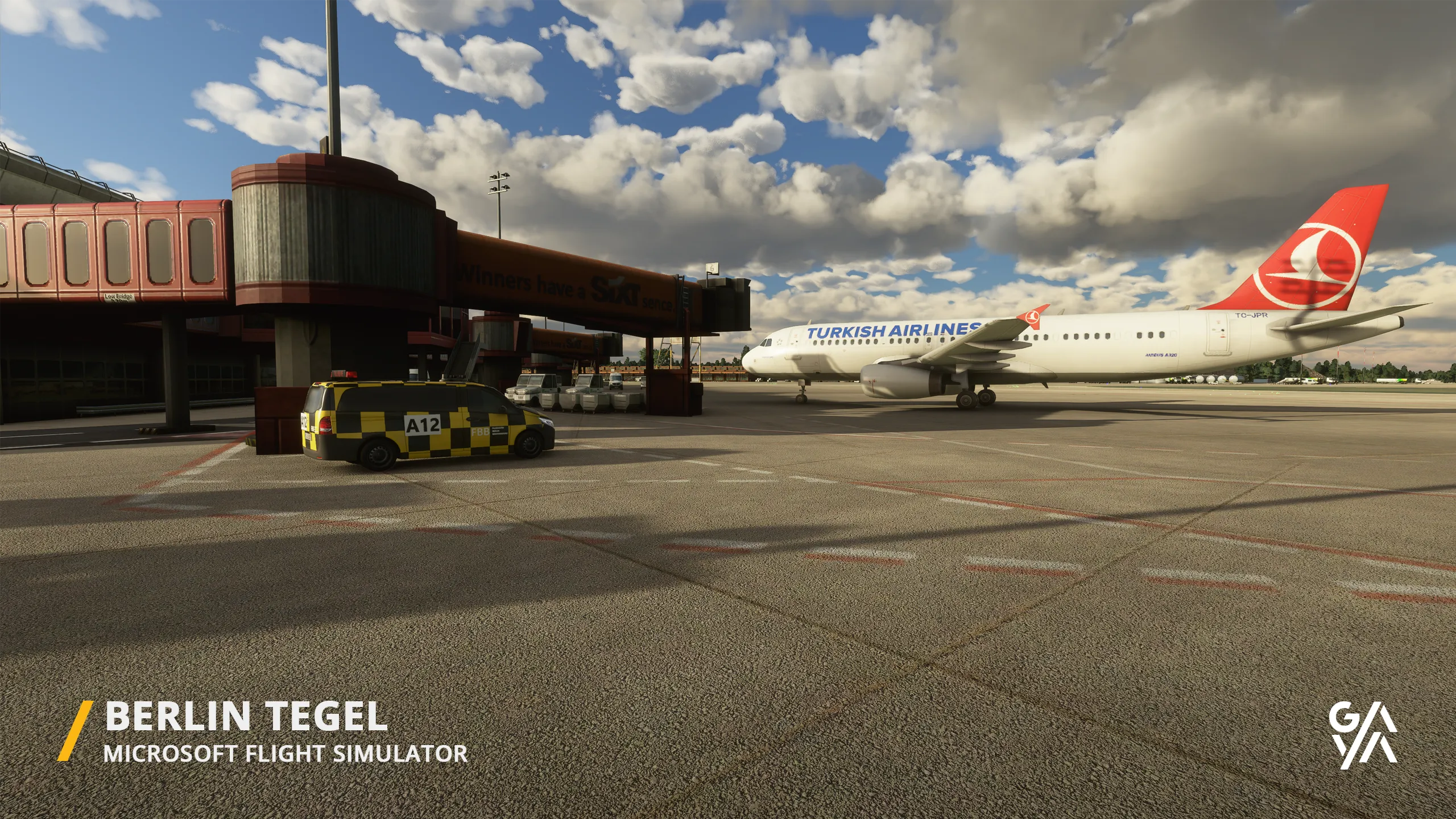 Аэропорт EDDT ( Берлин, Германия )