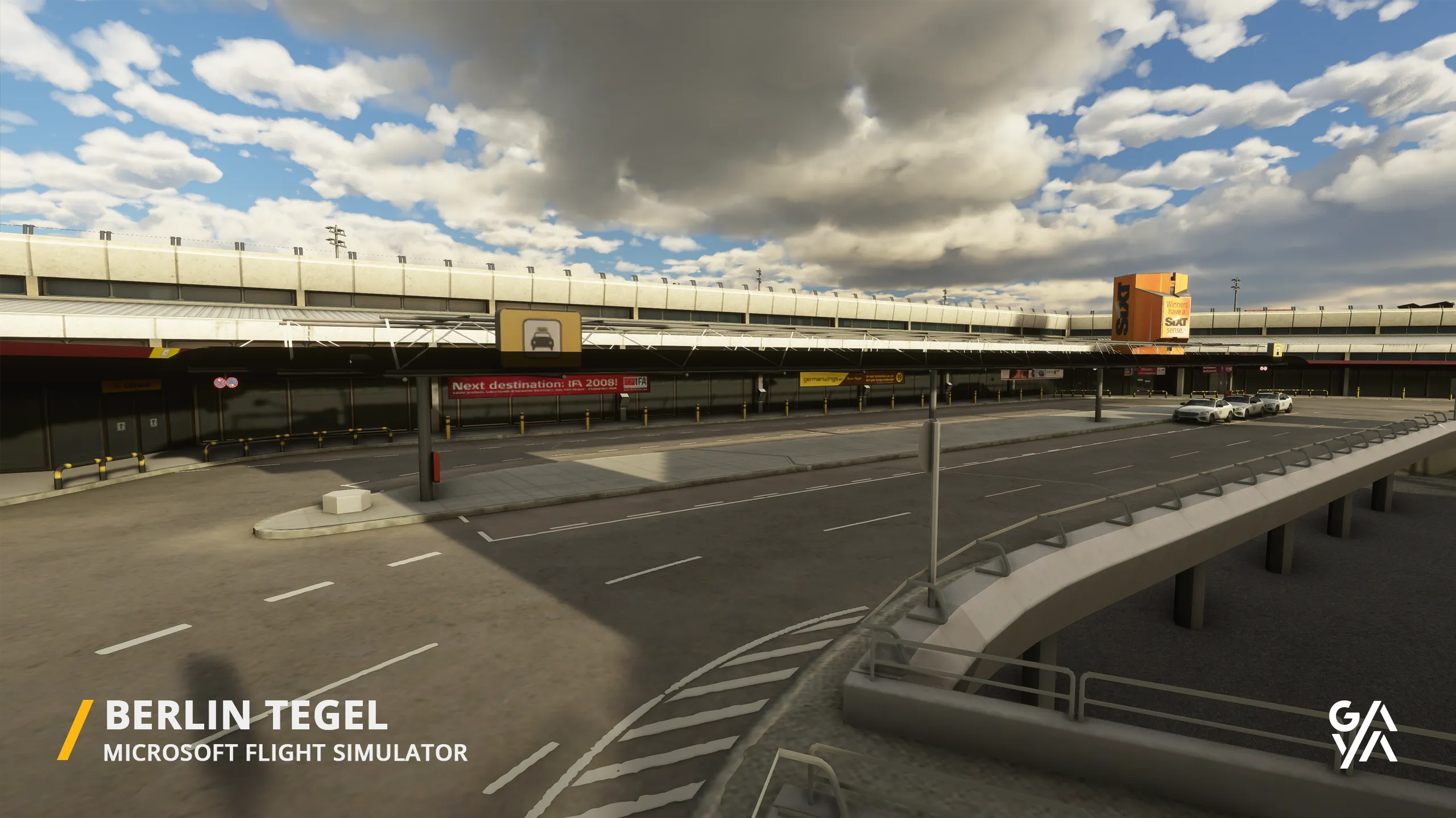 Аэропорт EDDT ( Берлин, Германия )