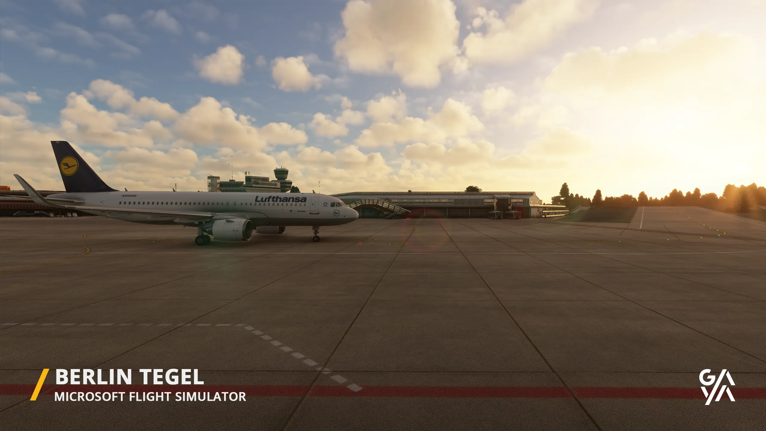 Аэропорт EDDT ( Берлин, Германия )