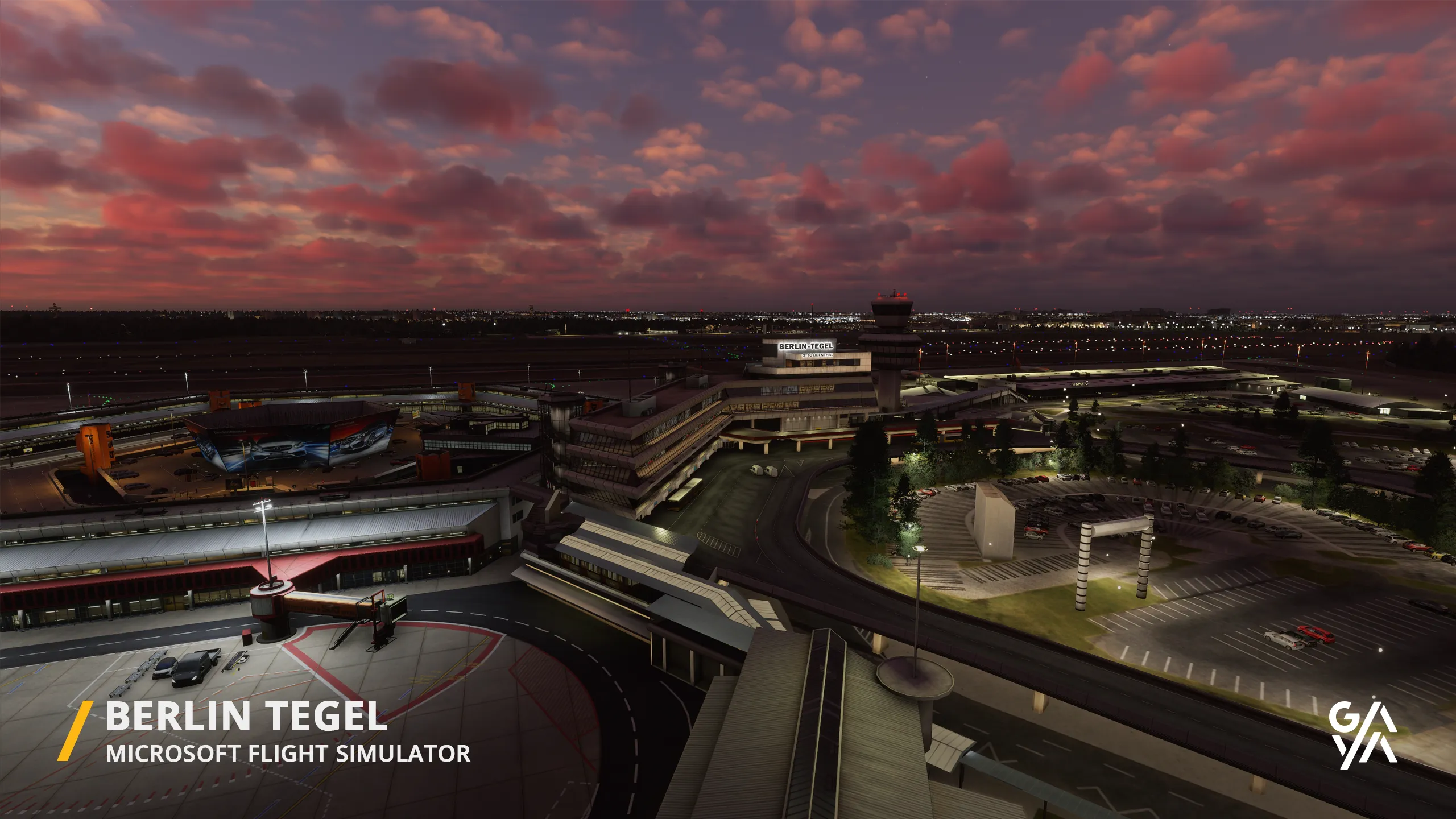 Аэропорт EDDT ( Берлин, Германия )