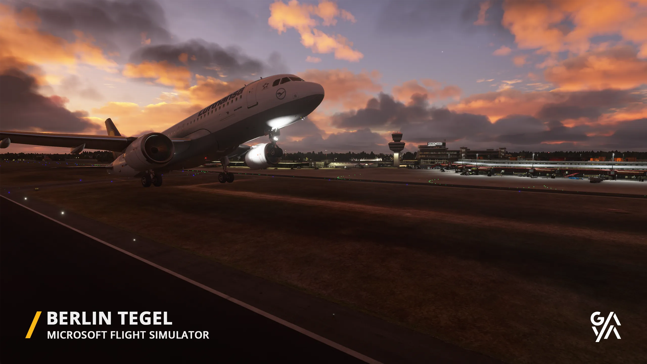 Аэропорт EDDT ( Берлин, Германия )