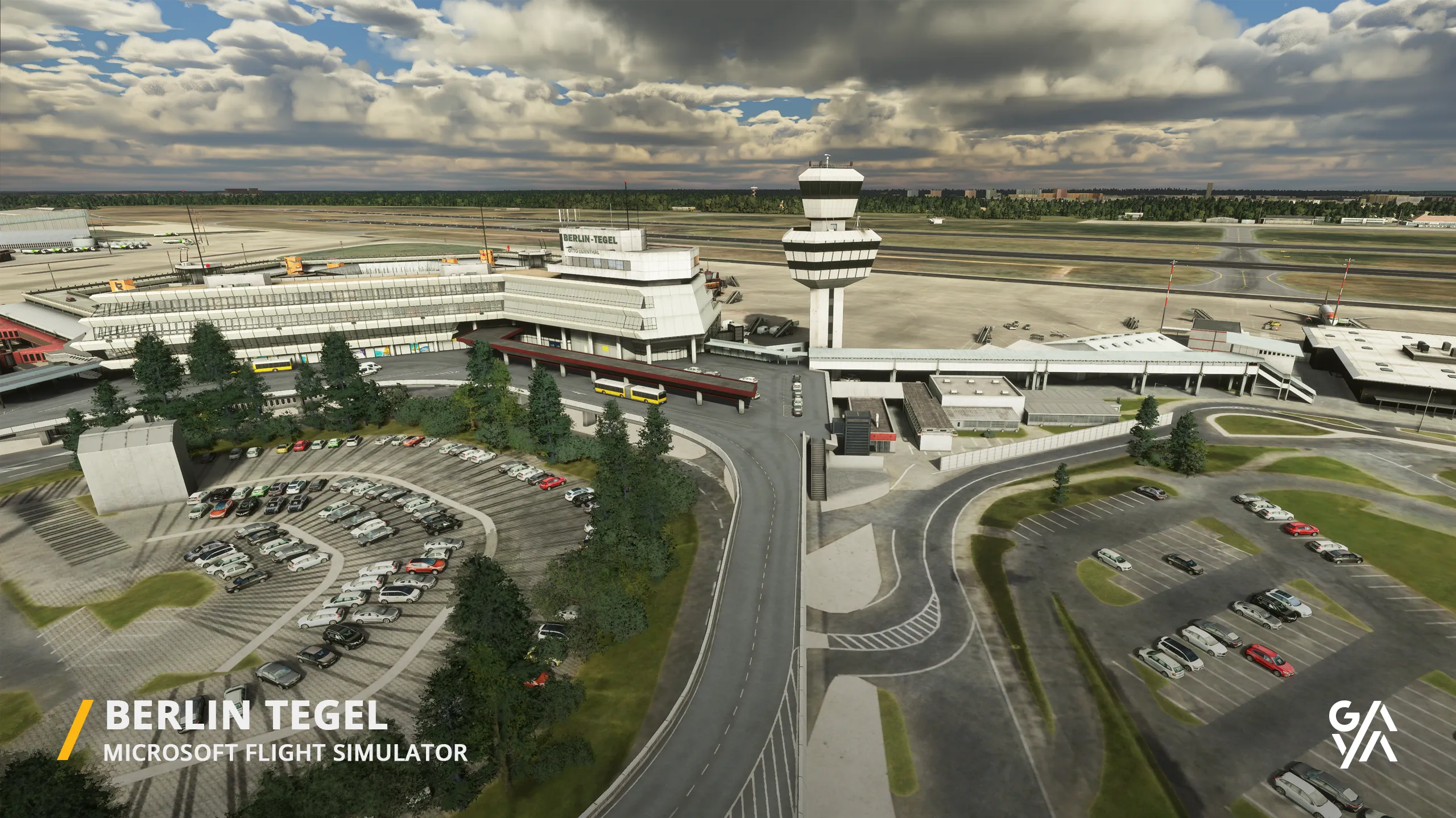 Аэропорт EDDT ( Берлин, Германия )