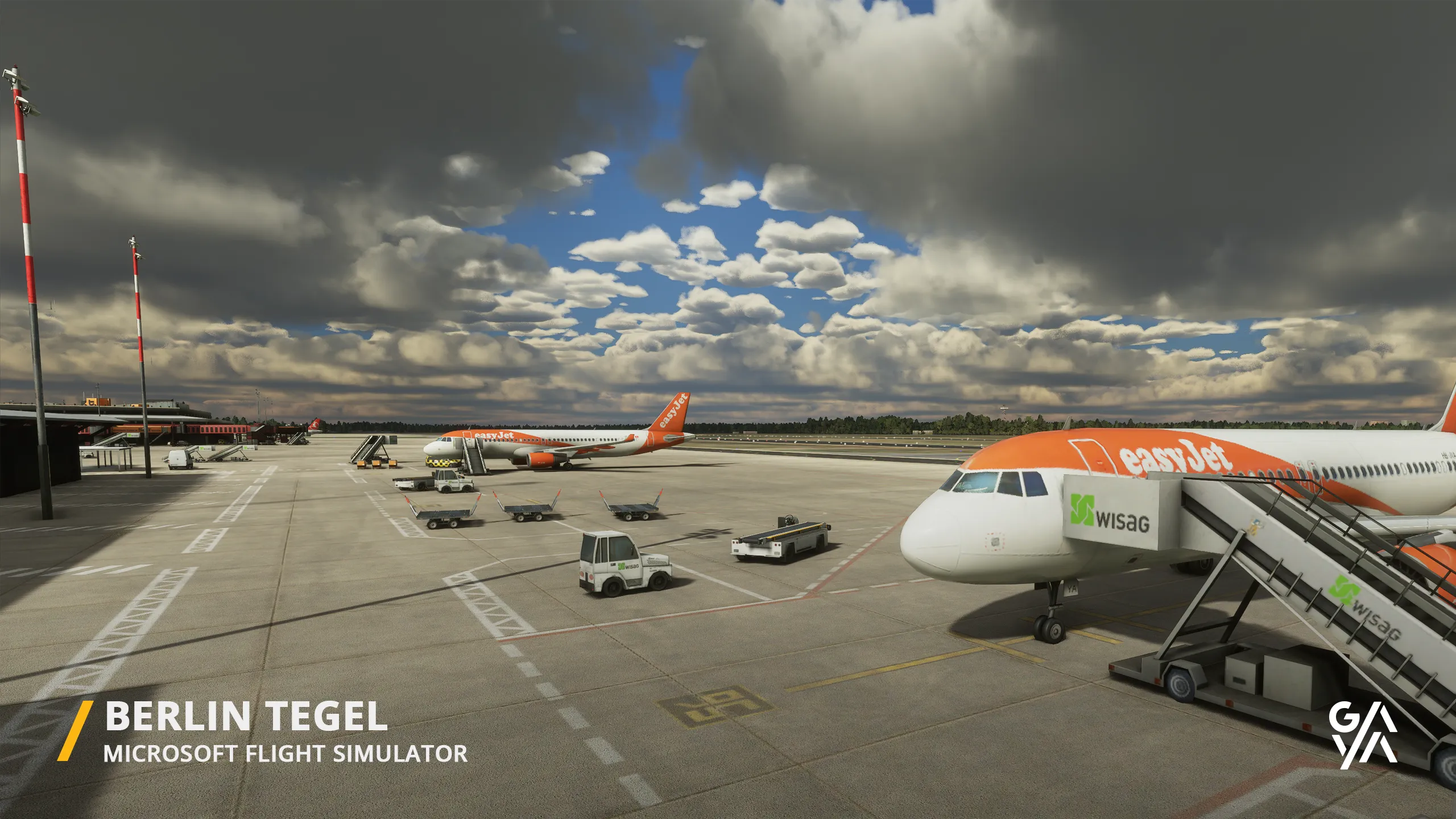 Аэропорт EDDT ( Берлин, Германия )