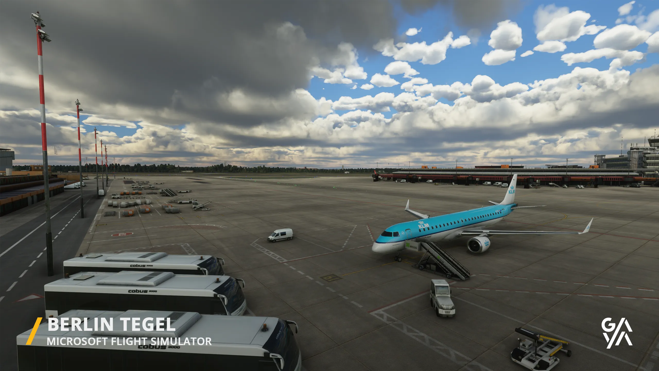 Аэропорт EDDT ( Берлин, Германия )