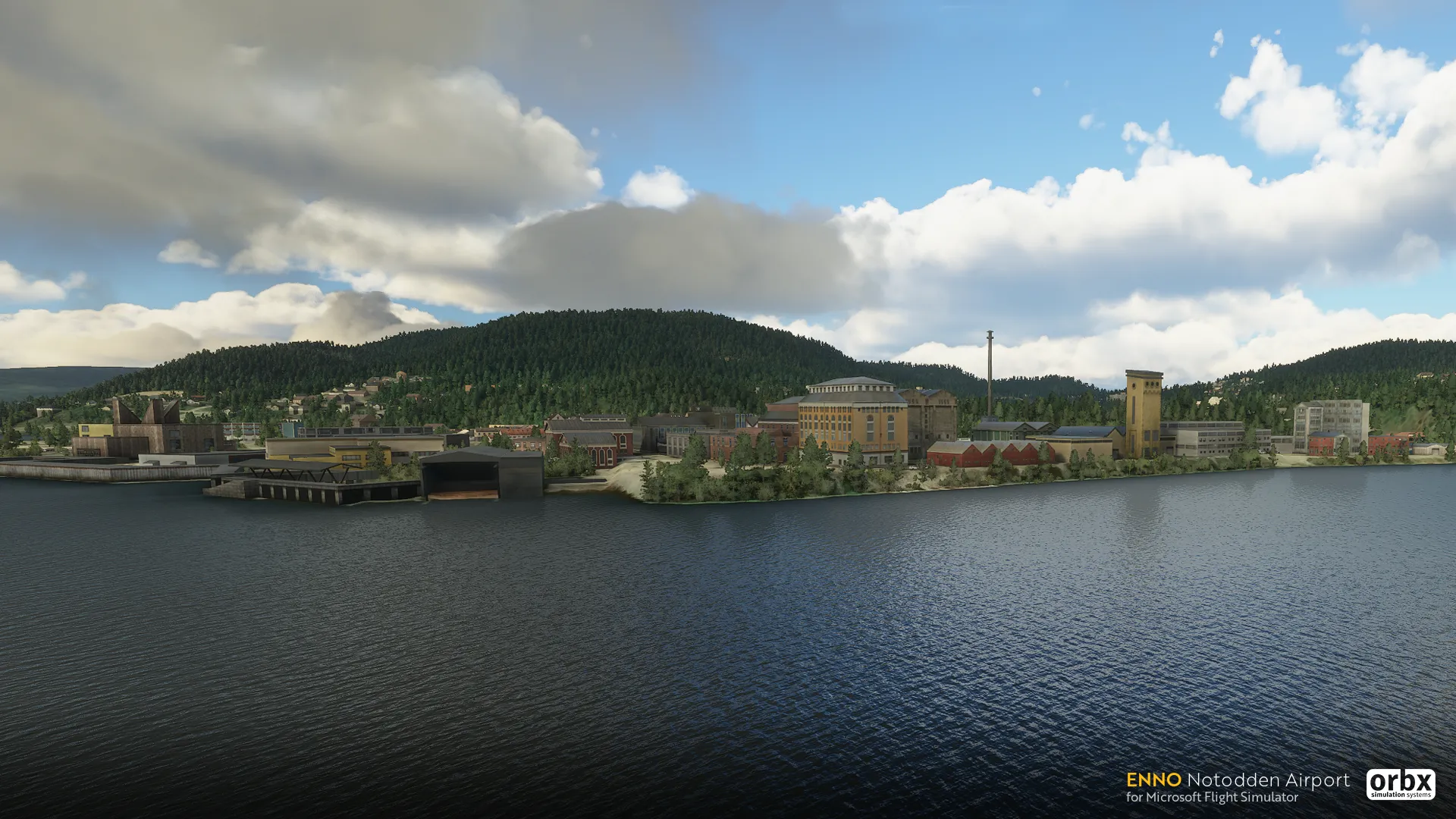 Аэропорт ENNO ( Нотодден, Норвегия )