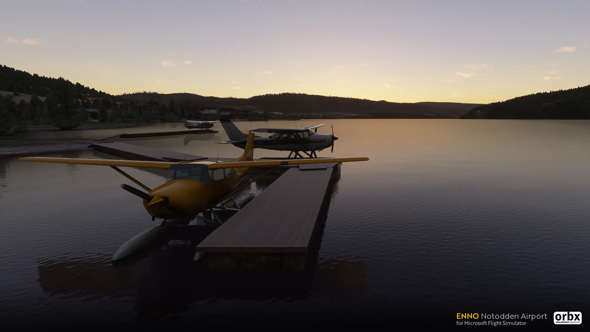 Аэропорт ENNO ( Нотодден, Норвегия )