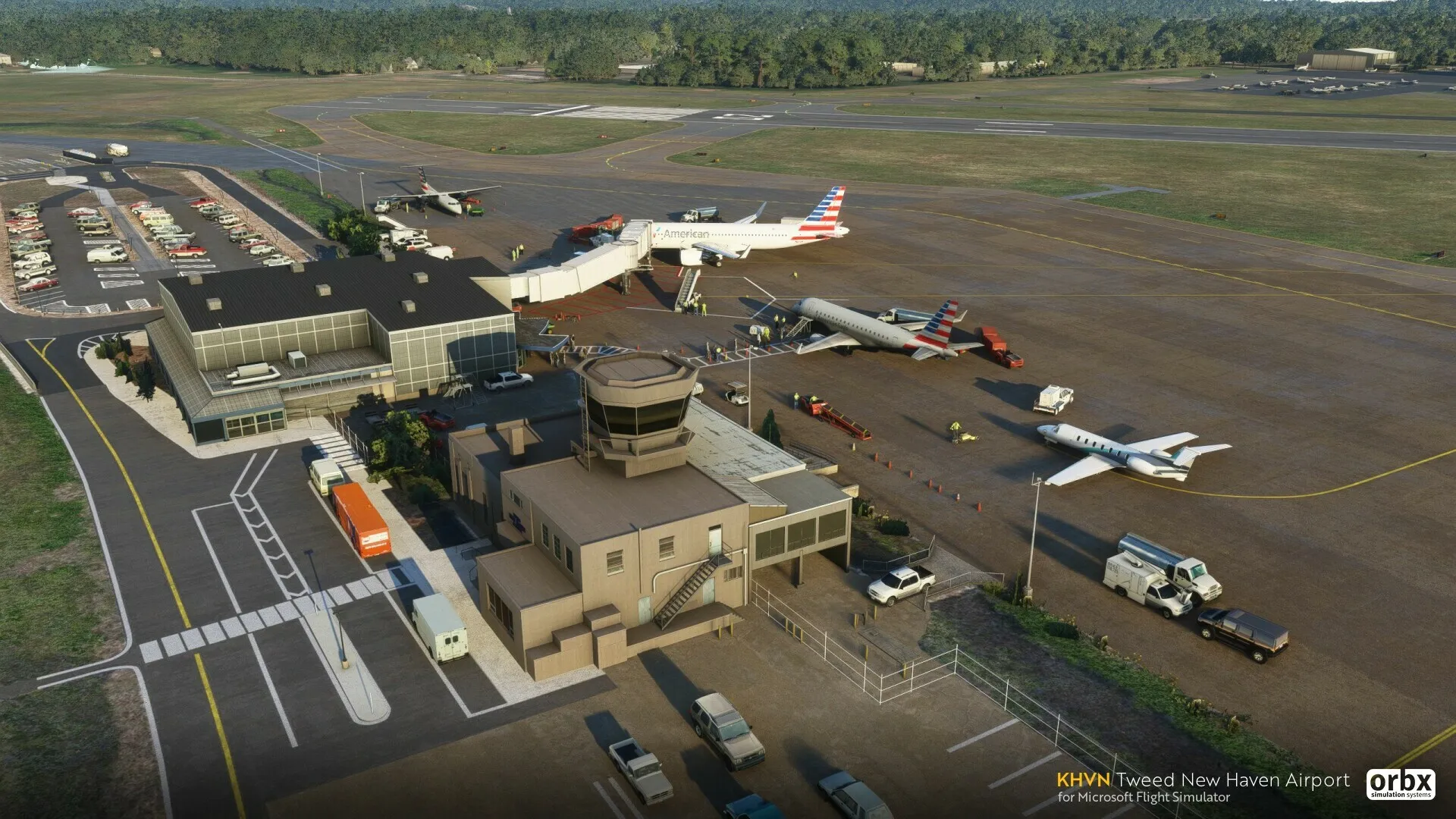 Аэропорт KHVN ( Нью-Хейвен, США )