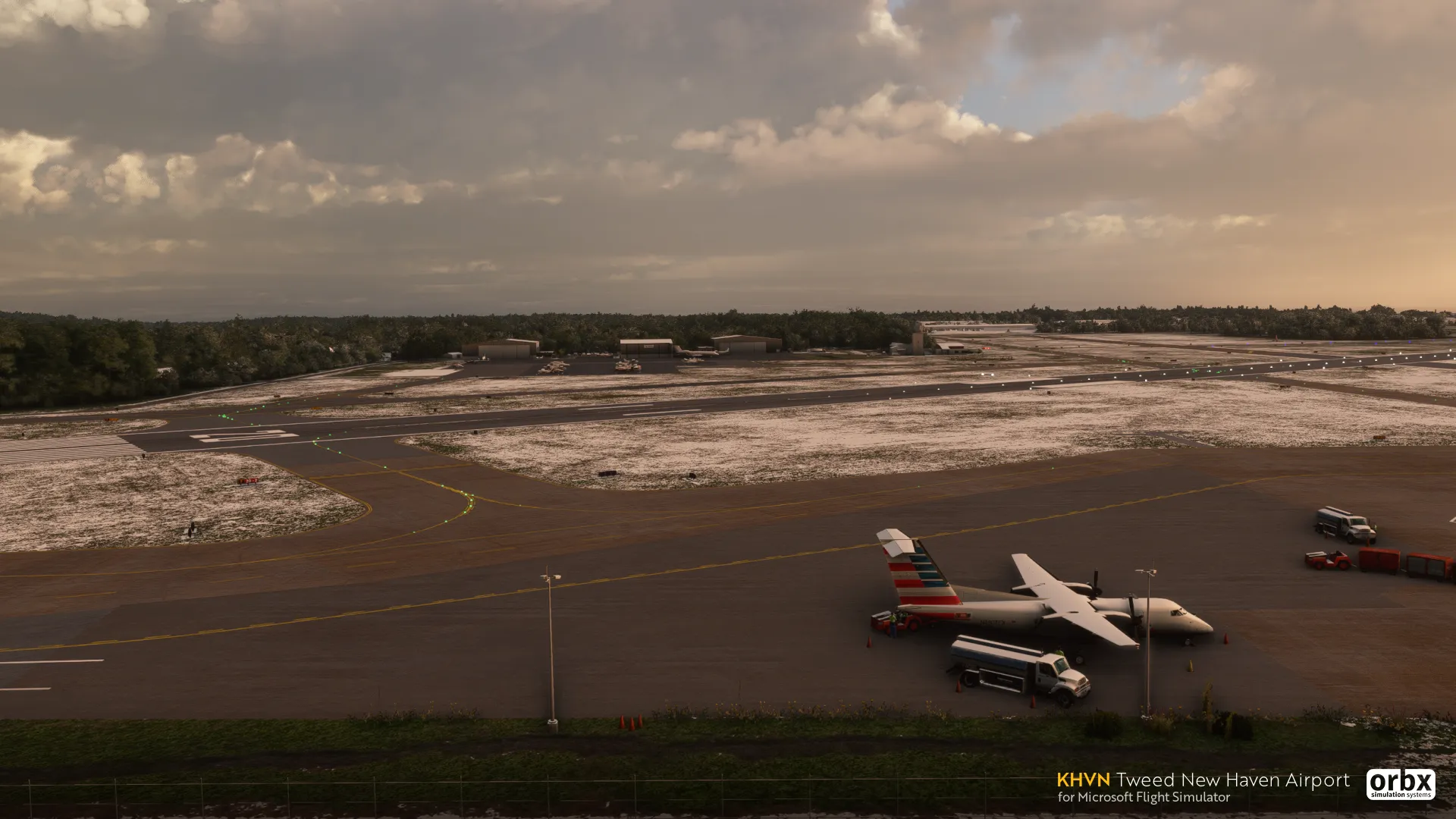 Аэропорт KHVN ( Нью-Хейвен, США )