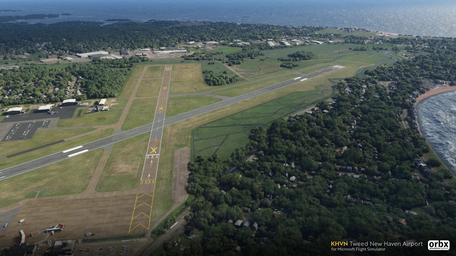 Аэропорт KHVN ( Нью-Хейвен, США )