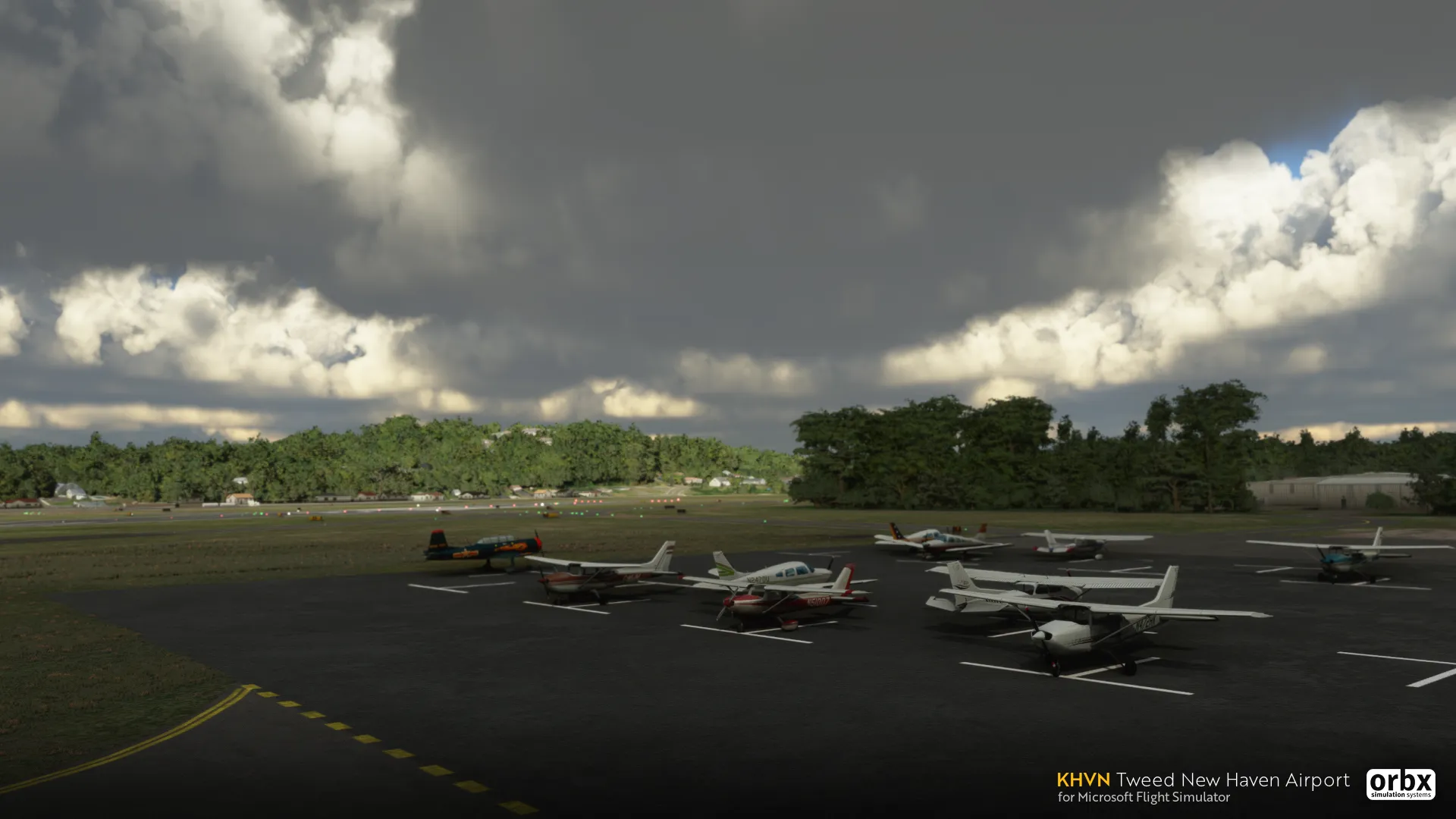 Аэропорт KHVN ( Нью-Хейвен, США )