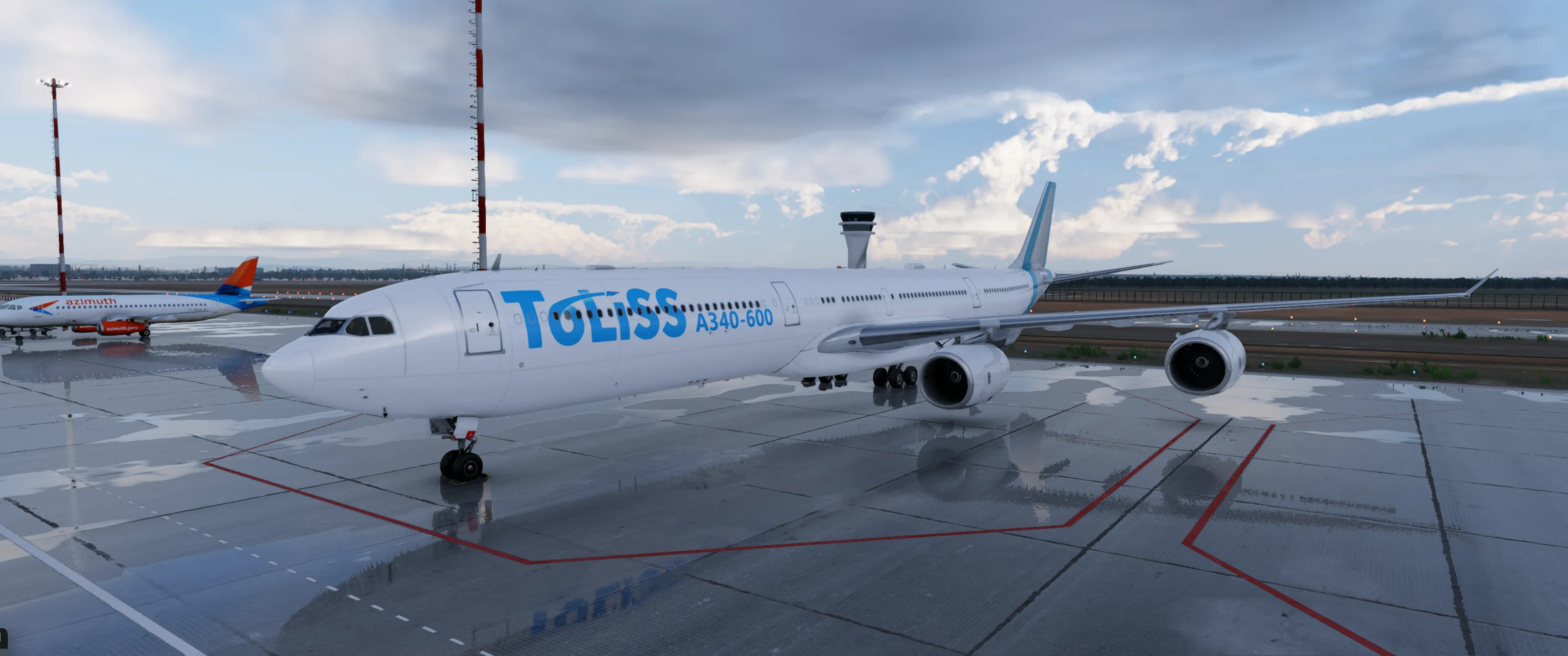 Airbus A340-600 by Toliss v1.5