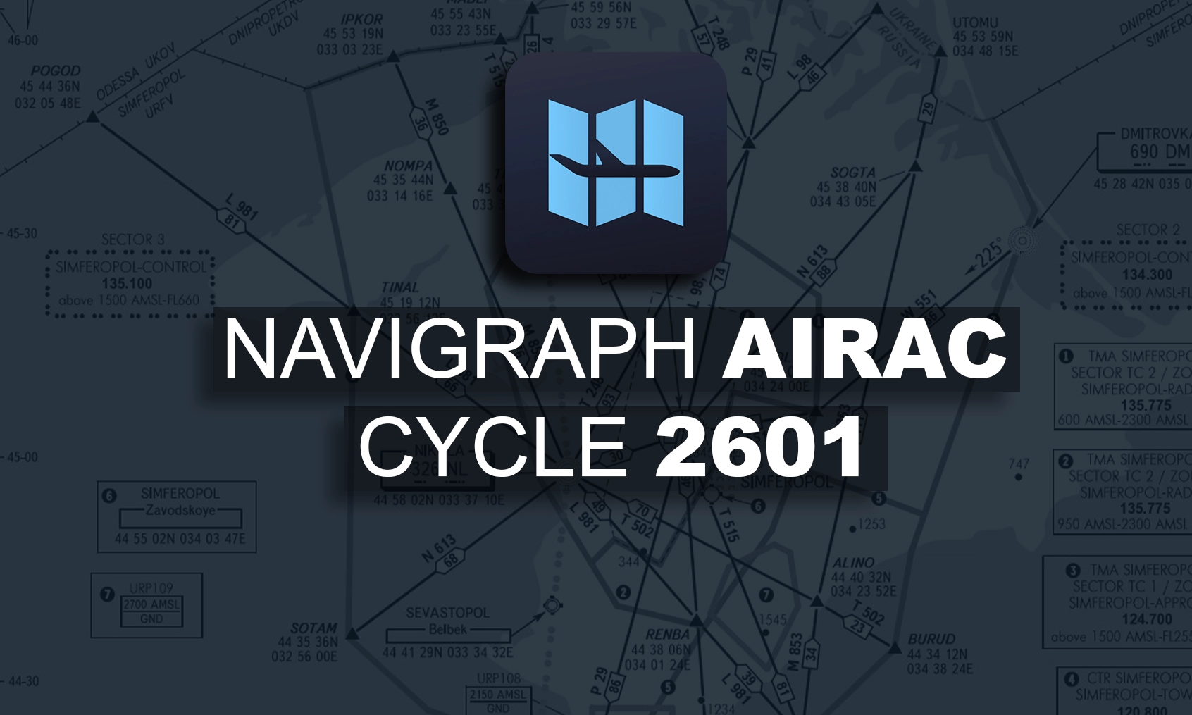 Navigraph AIRAC Cycle 2601