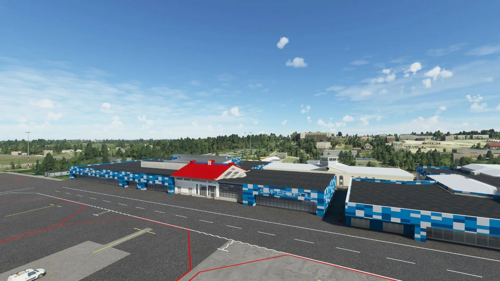 Аэропорт URFF ( Симферополь, Россия )