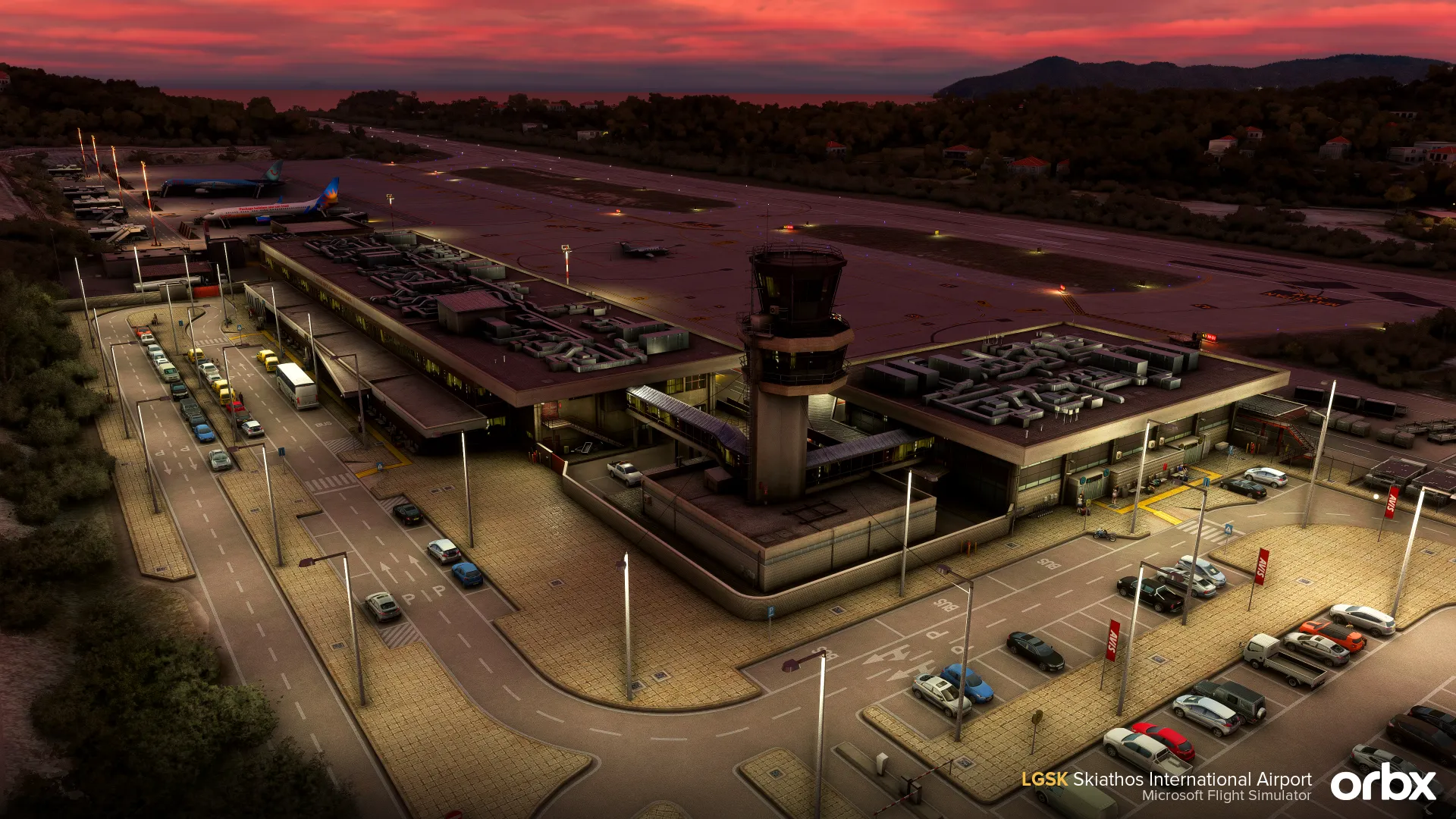 Аэропорт LGSK ( Скиатос, Греция )