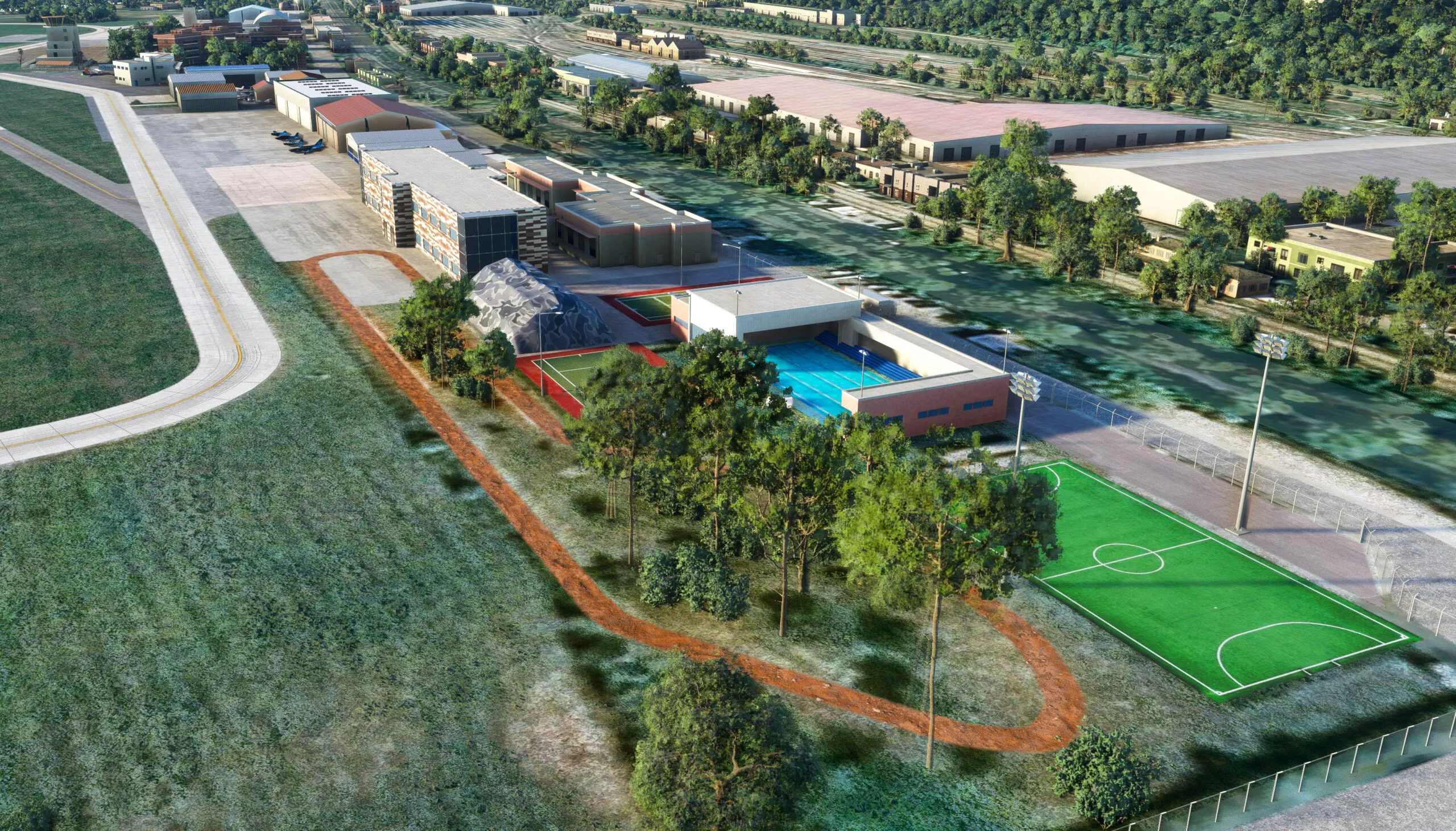 Аэропорт LIRU ( Рим, Италия )