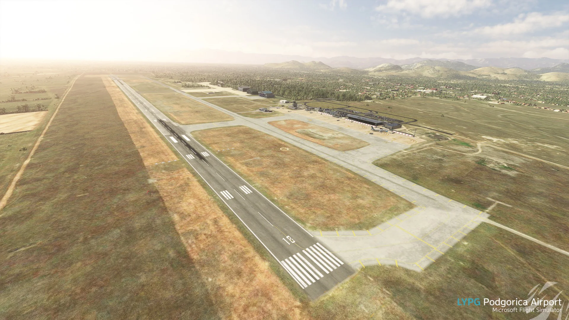 Аэропорт LYPG ( Подгорица, Черногория )