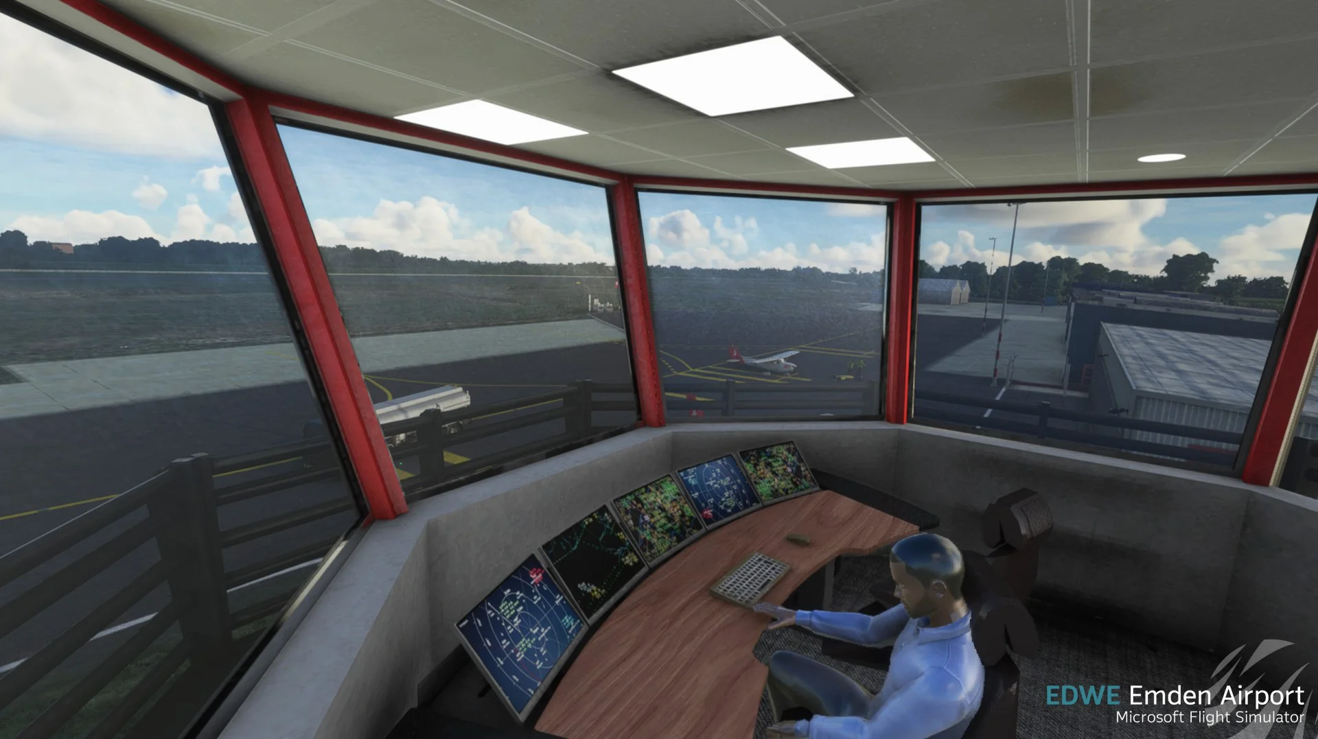 Аэропорт EDWE ( Эмден, Германия )