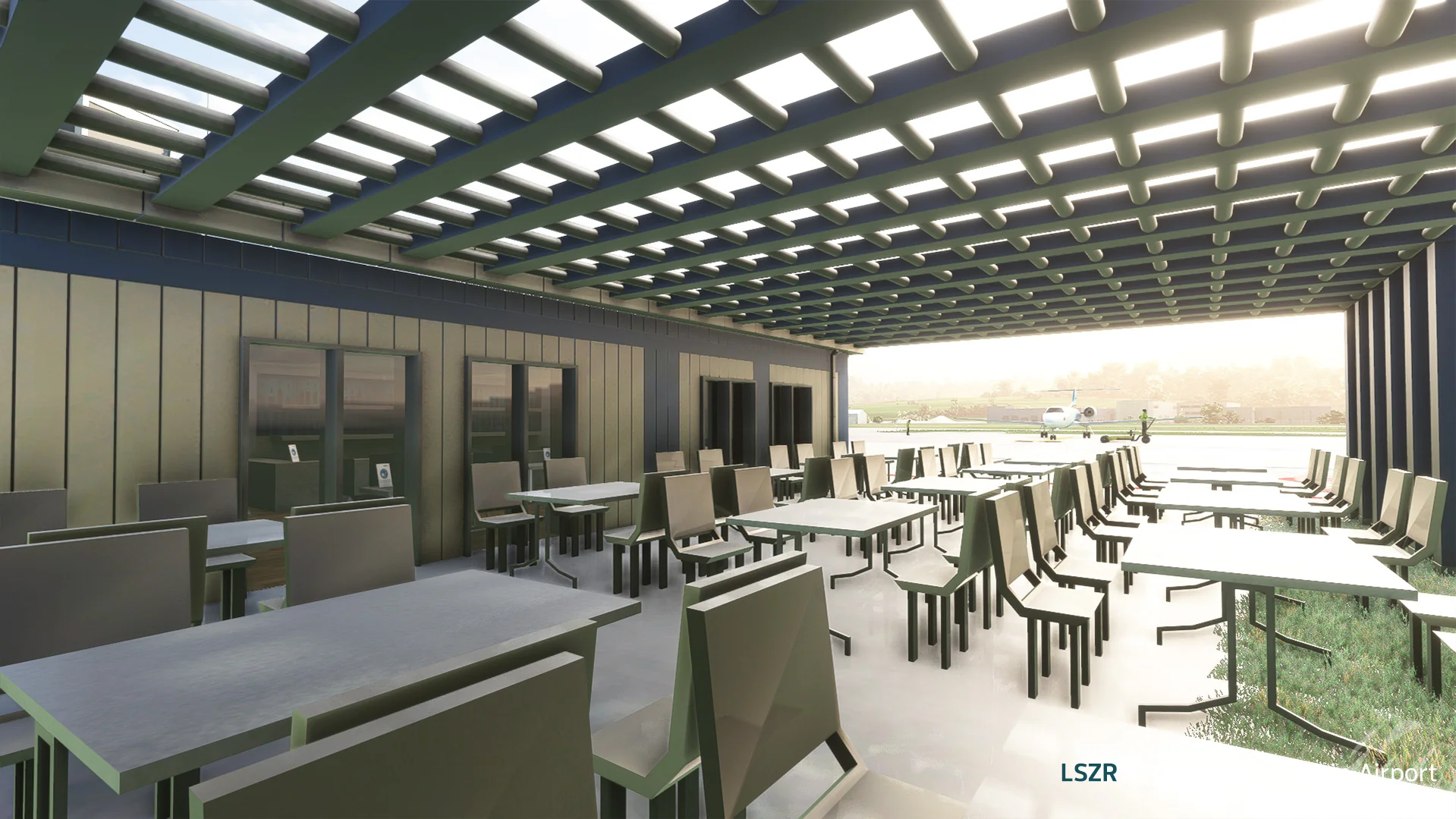 Аэропорт LSZR ( Тали, Швейцария )