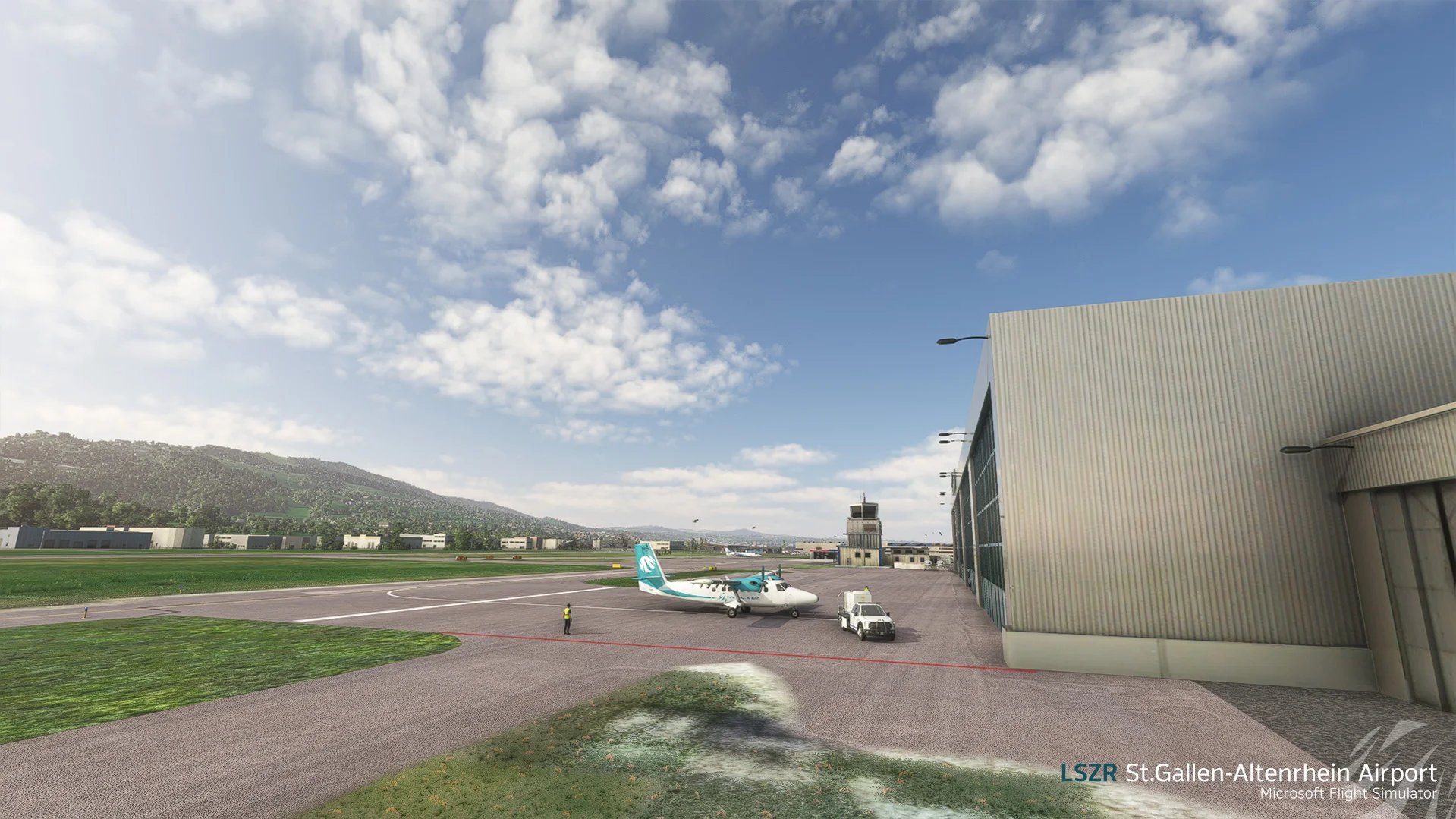 Аэропорт LSZR ( Тали, Швейцария )