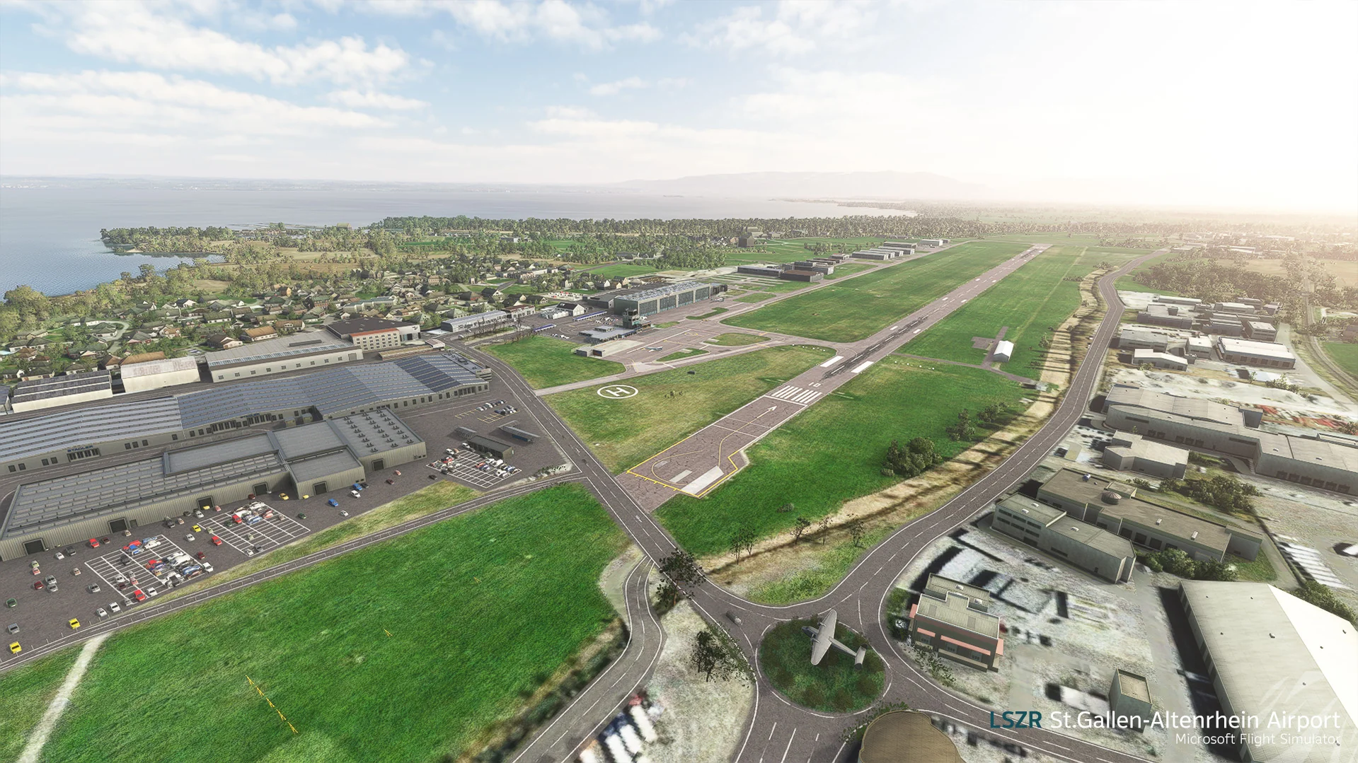 Аэропорт LSZR ( Тали, Швейцария )