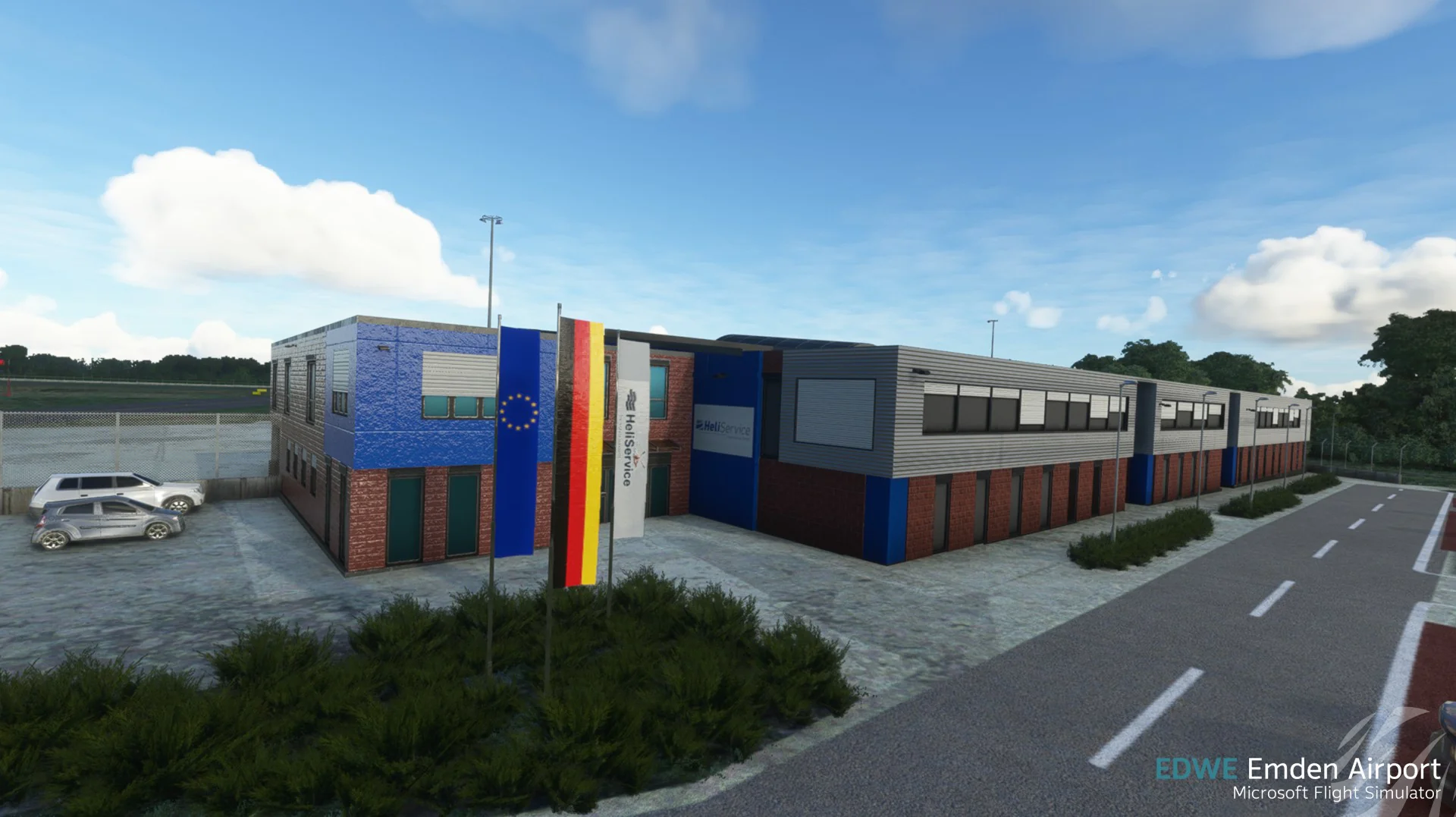 Аэропорт EDWE ( Эмден, Германия )