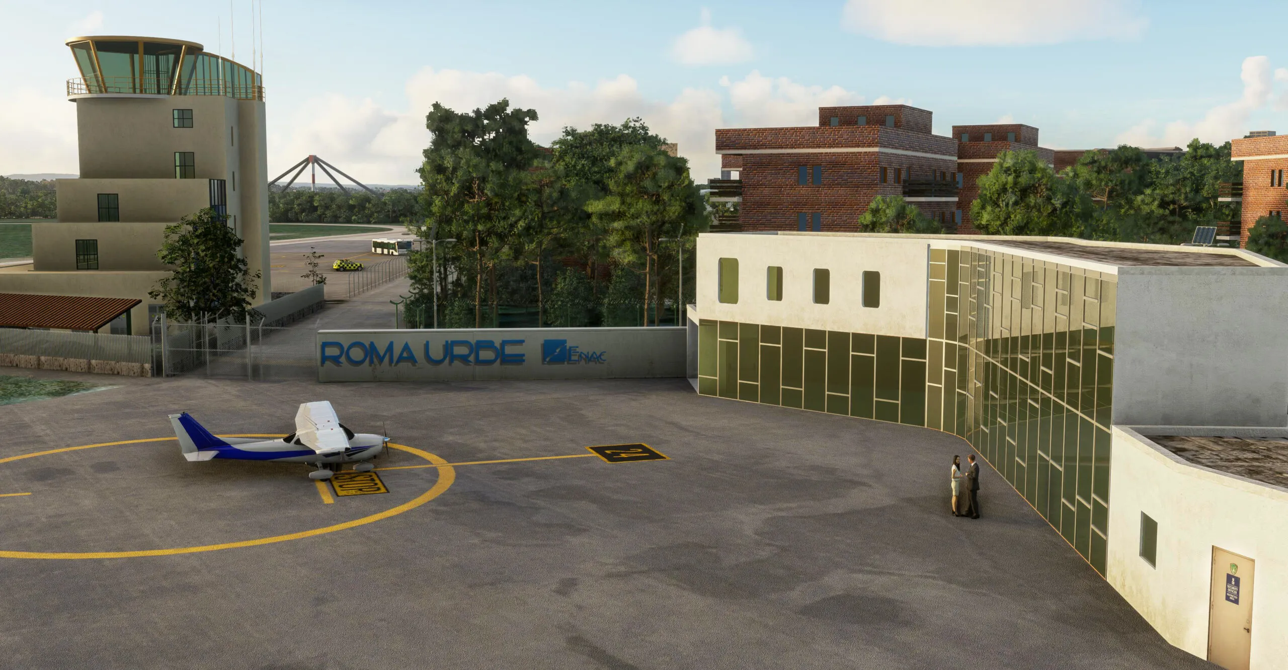 Аэропорт LIRU ( Рим, Италия )