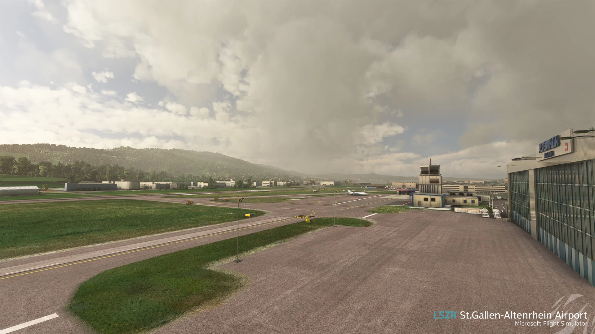 Аэропорт LSZR ( Тали, Швейцария )