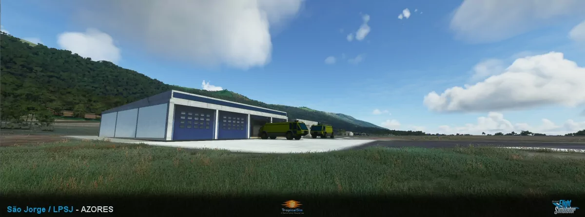 Аэропорт LPSJ ( Сан-Жоржи, Португалия )