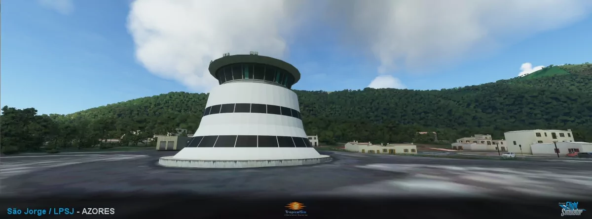Аэропорт LPSJ ( Сан-Жоржи, Португалия )
