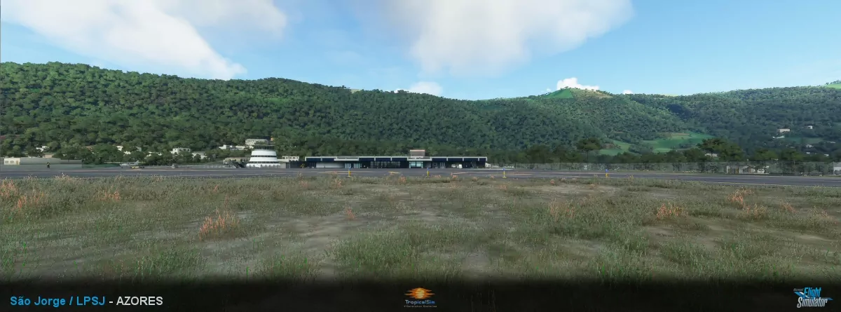 Аэропорт LPSJ ( Сан-Жоржи, Португалия )