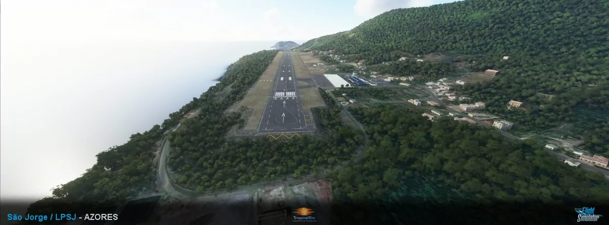 Аэропорт LPSJ ( Сан-Жоржи, Португалия )