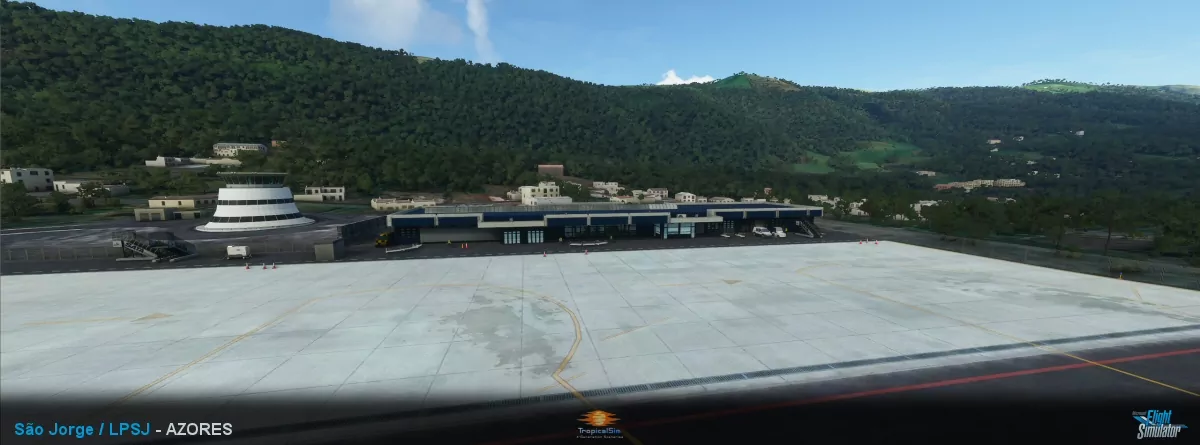Аэропорт LPSJ ( Сан-Жоржи, Португалия )