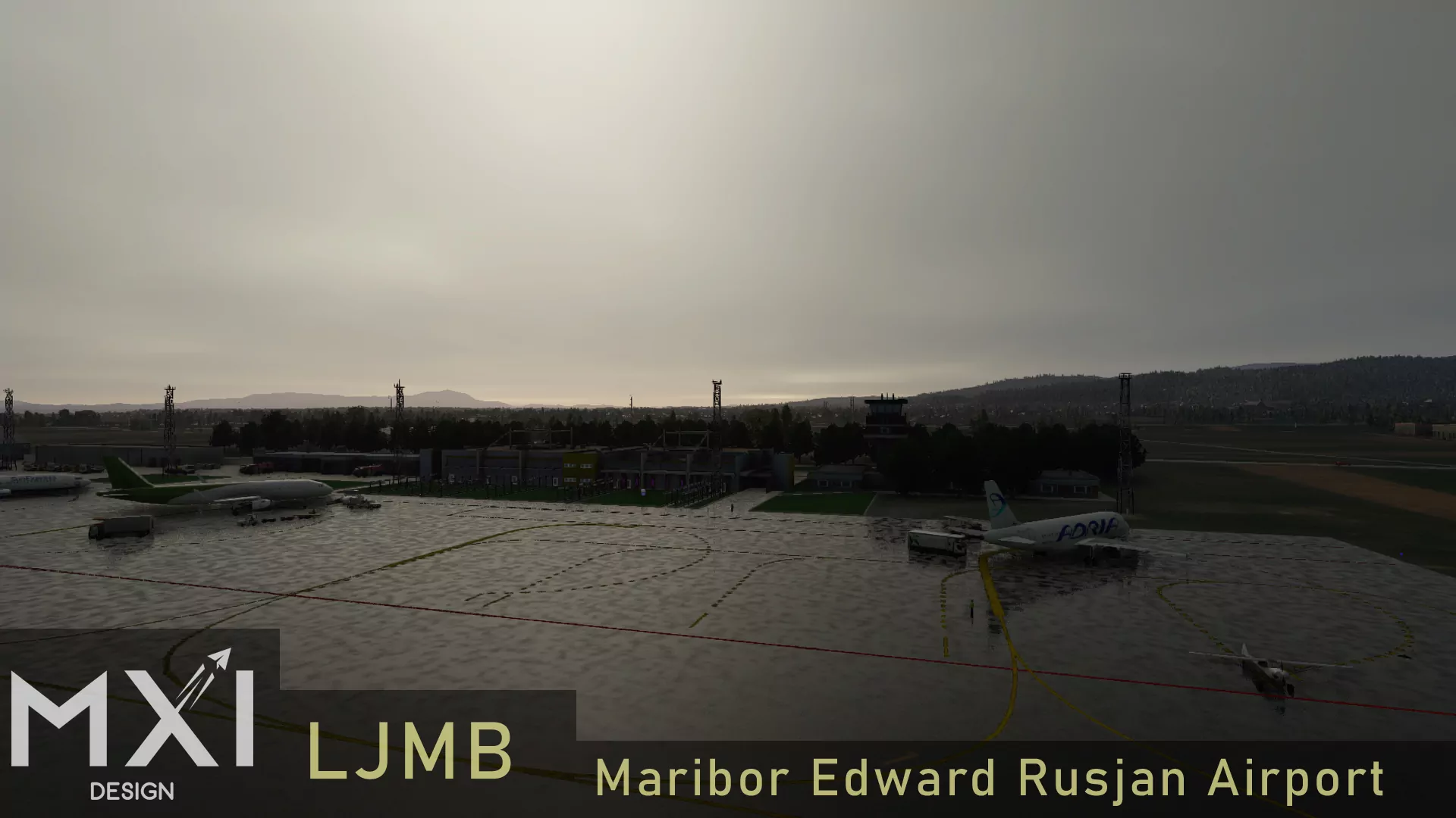 Аэропорт LJMB ( Марибор, Словения )