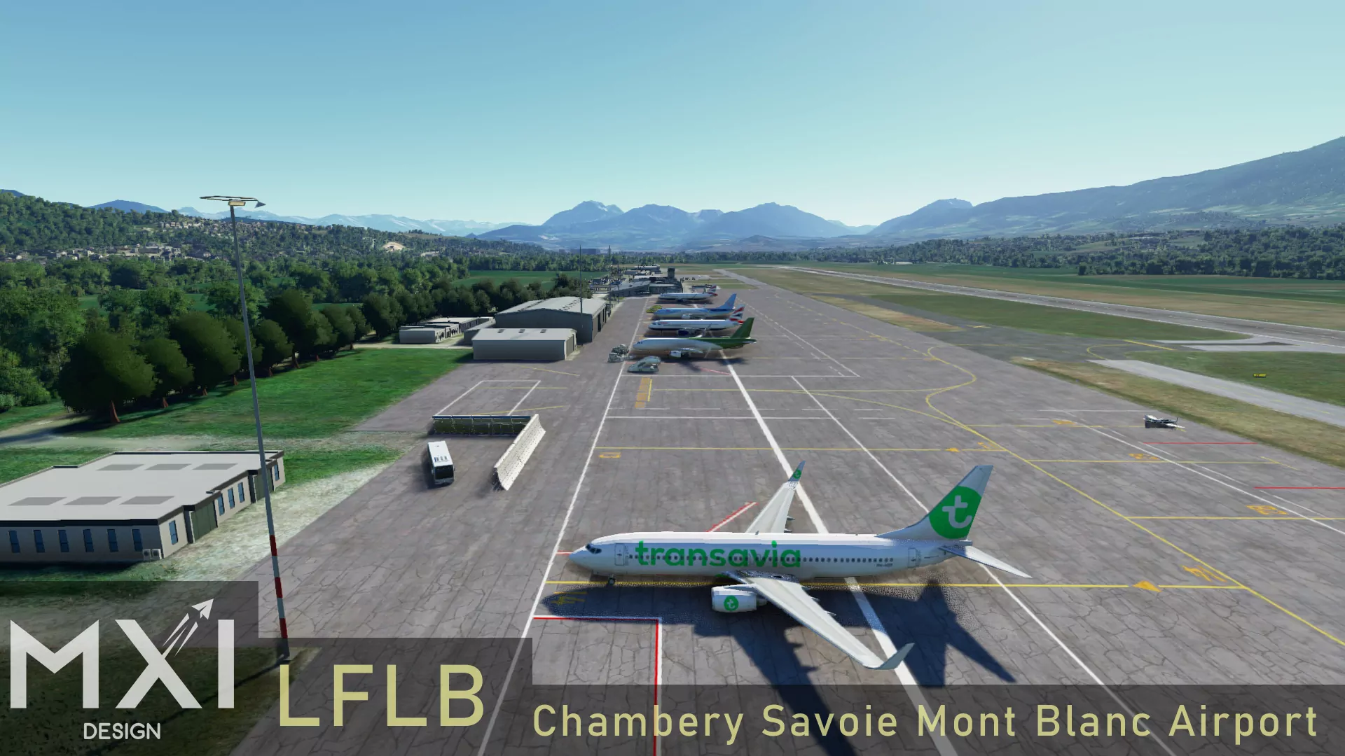 Аэропорт LFLB ( Шамбери, Франция )