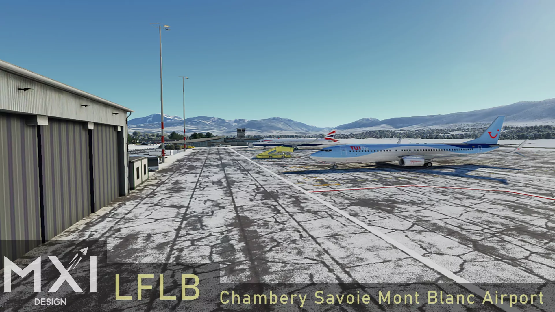 Аэропорт LFLB ( Шамбери, Франция )