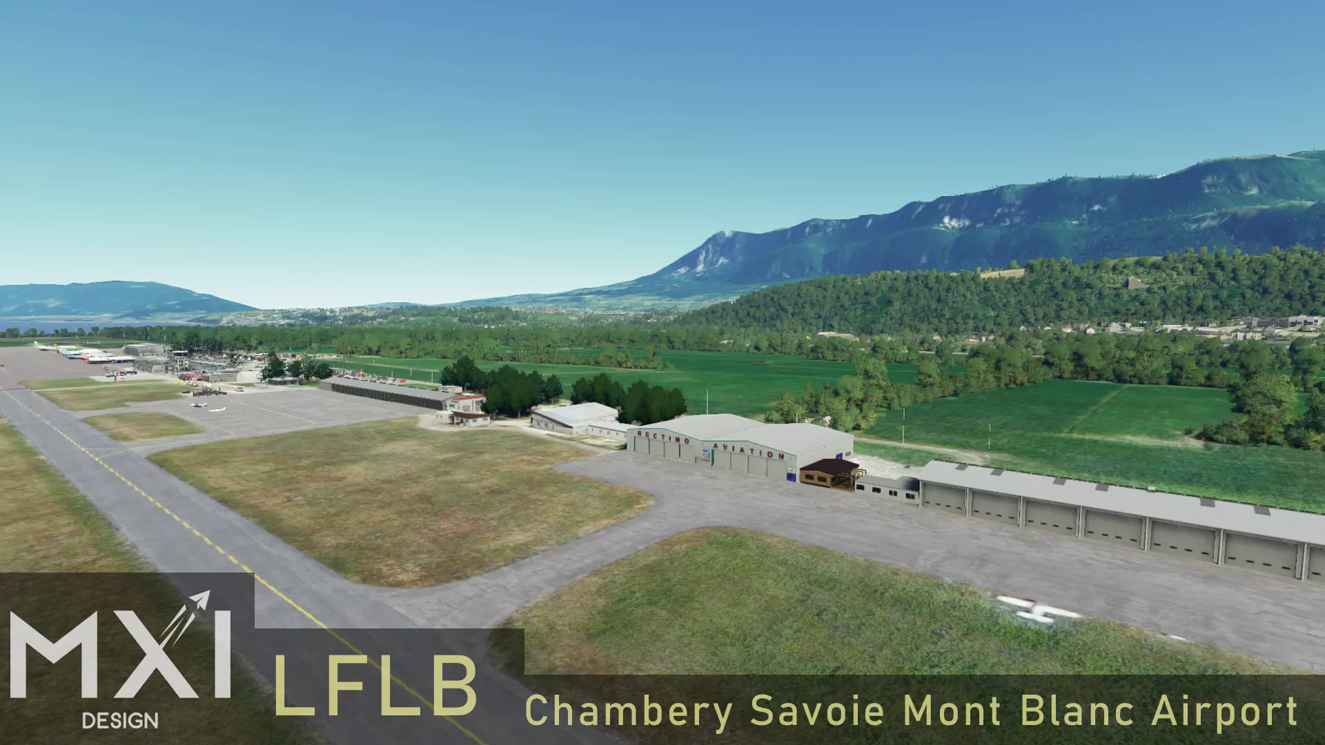 Аэропорт LFLB ( Шамбери, Франция )