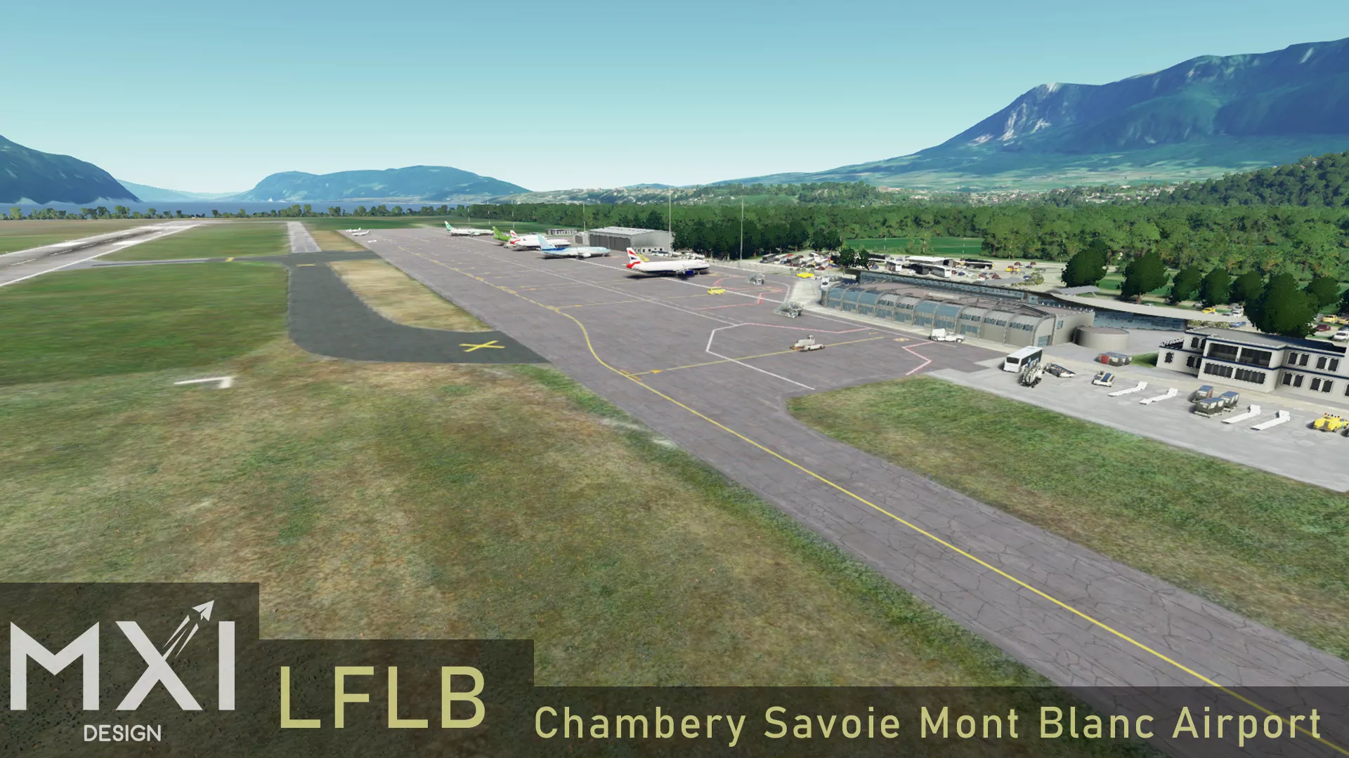 Аэропорт LFLB ( Шамбери, Франция )