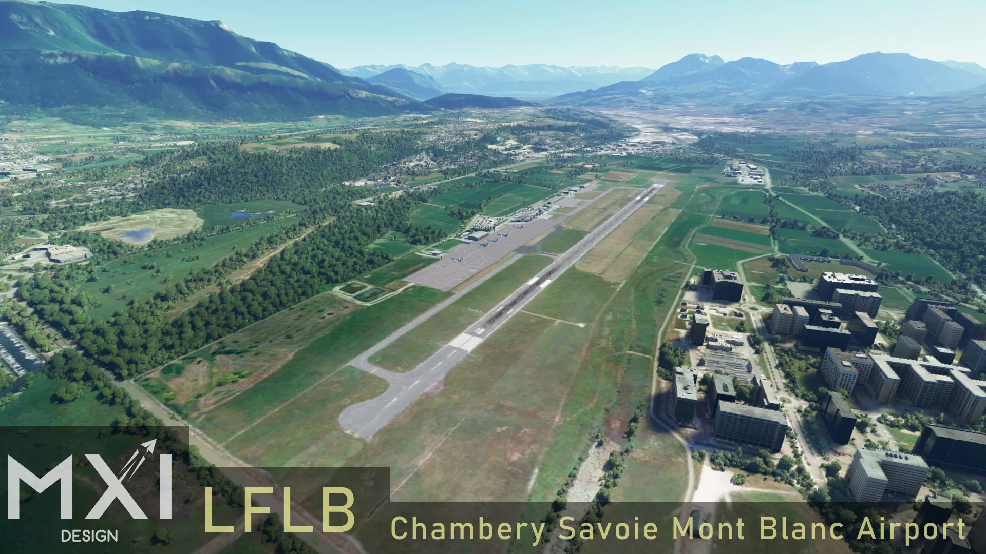 Аэропорт LFLB ( Шамбери, Франция )