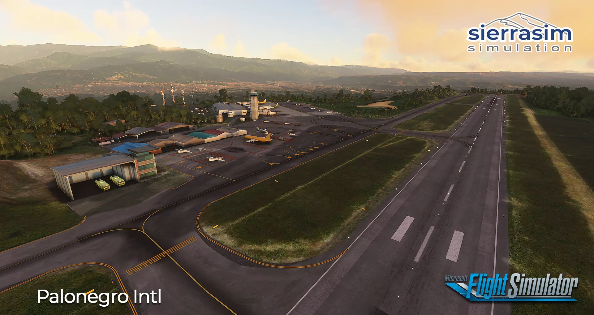 Аэропорт SKBG ( Палонегро, Колумбия )