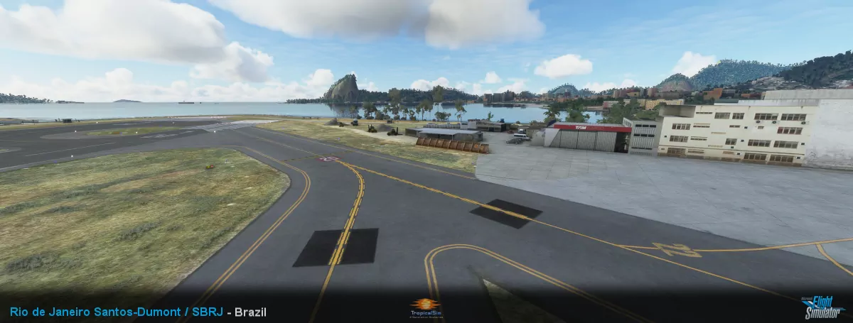 Аэропорт SBRJ ( Рио-де-Жанейро, Бразилия )