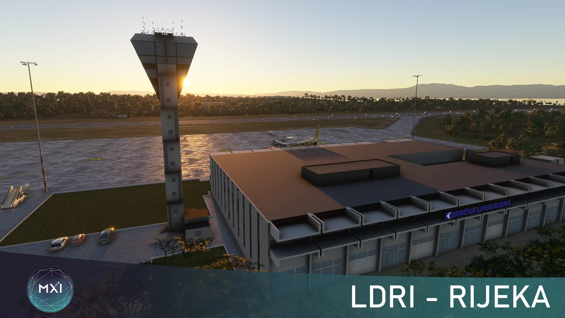 Аэропорт LDRI ( Риека, Хорватия )