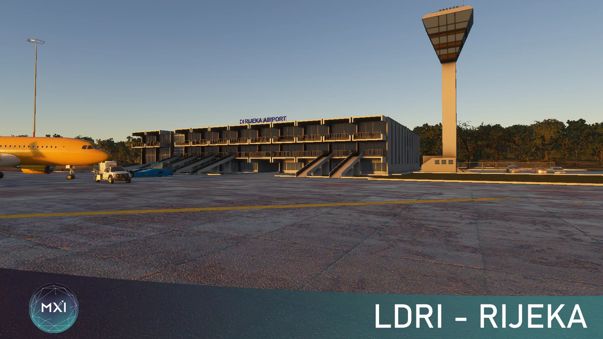 Аэропорт LDRI ( Риека, Хорватия )