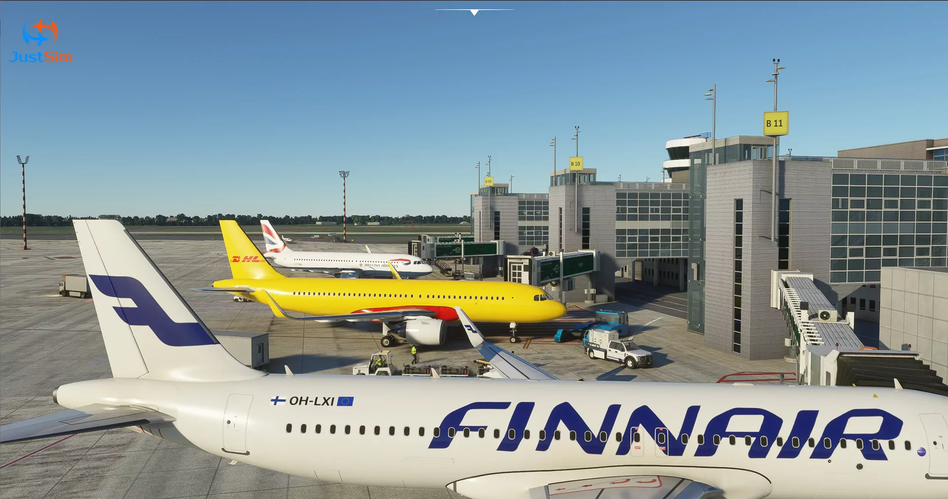 Аэропорт EDDL ( Дюссельдорф, Германия )