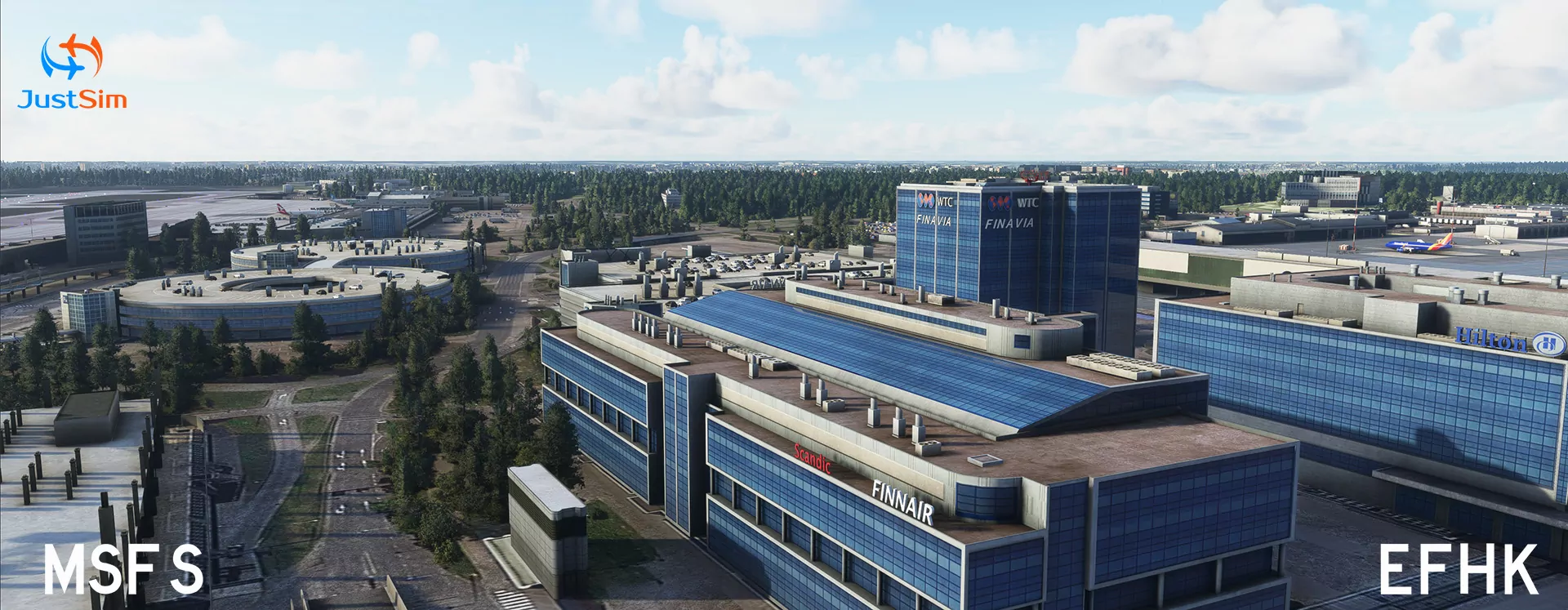 Аэропорт EFHK ( Хельсинки, Финляндия )