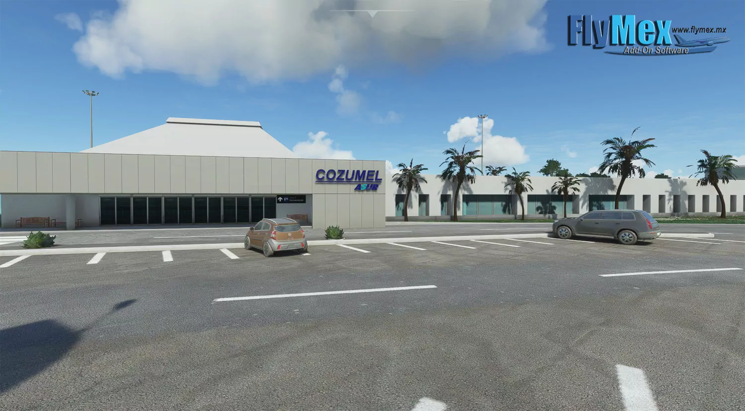 Аэропорт MMCZ ( Косумель, Мексика )