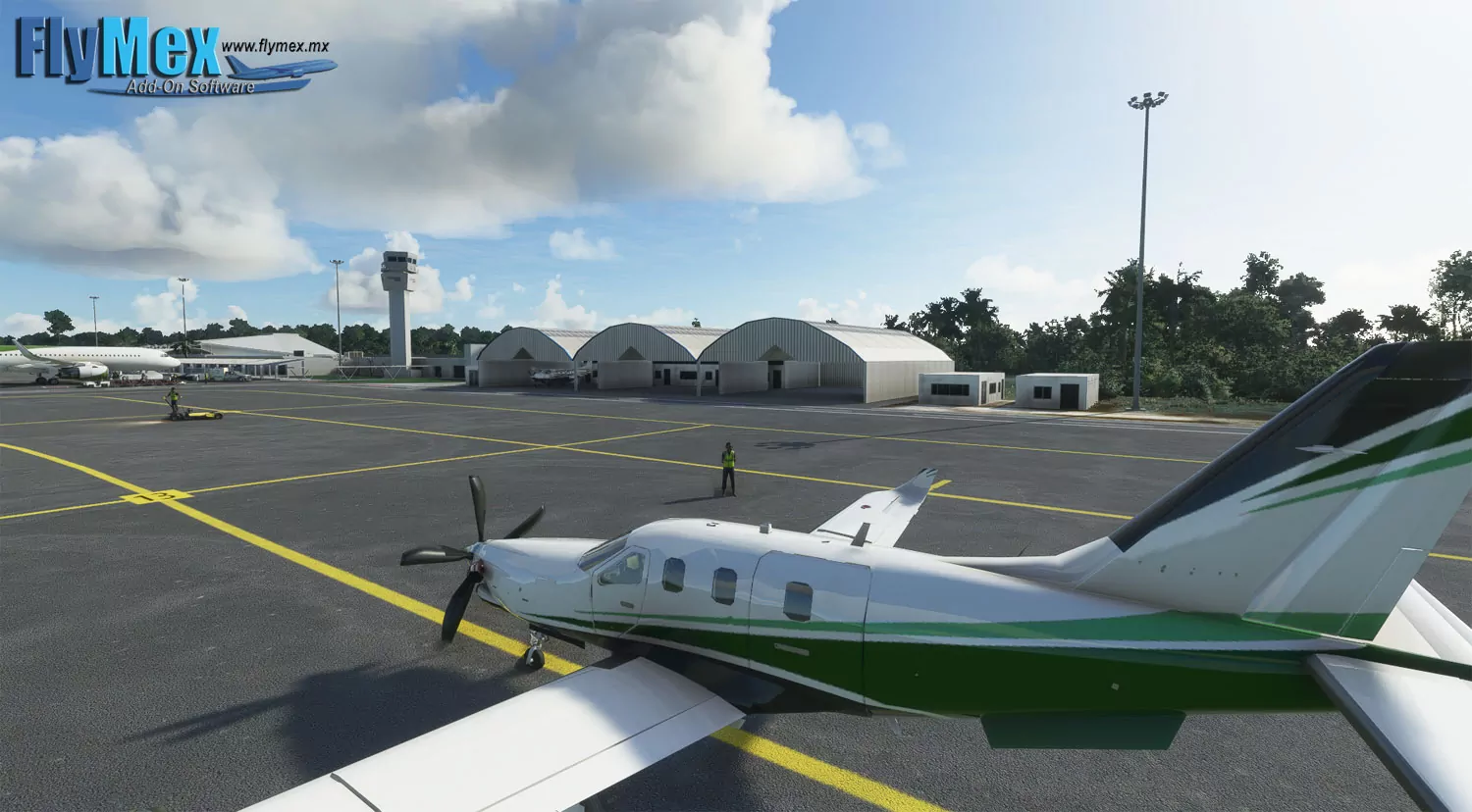 Аэропорт MMCZ ( Косумель, Мексика )