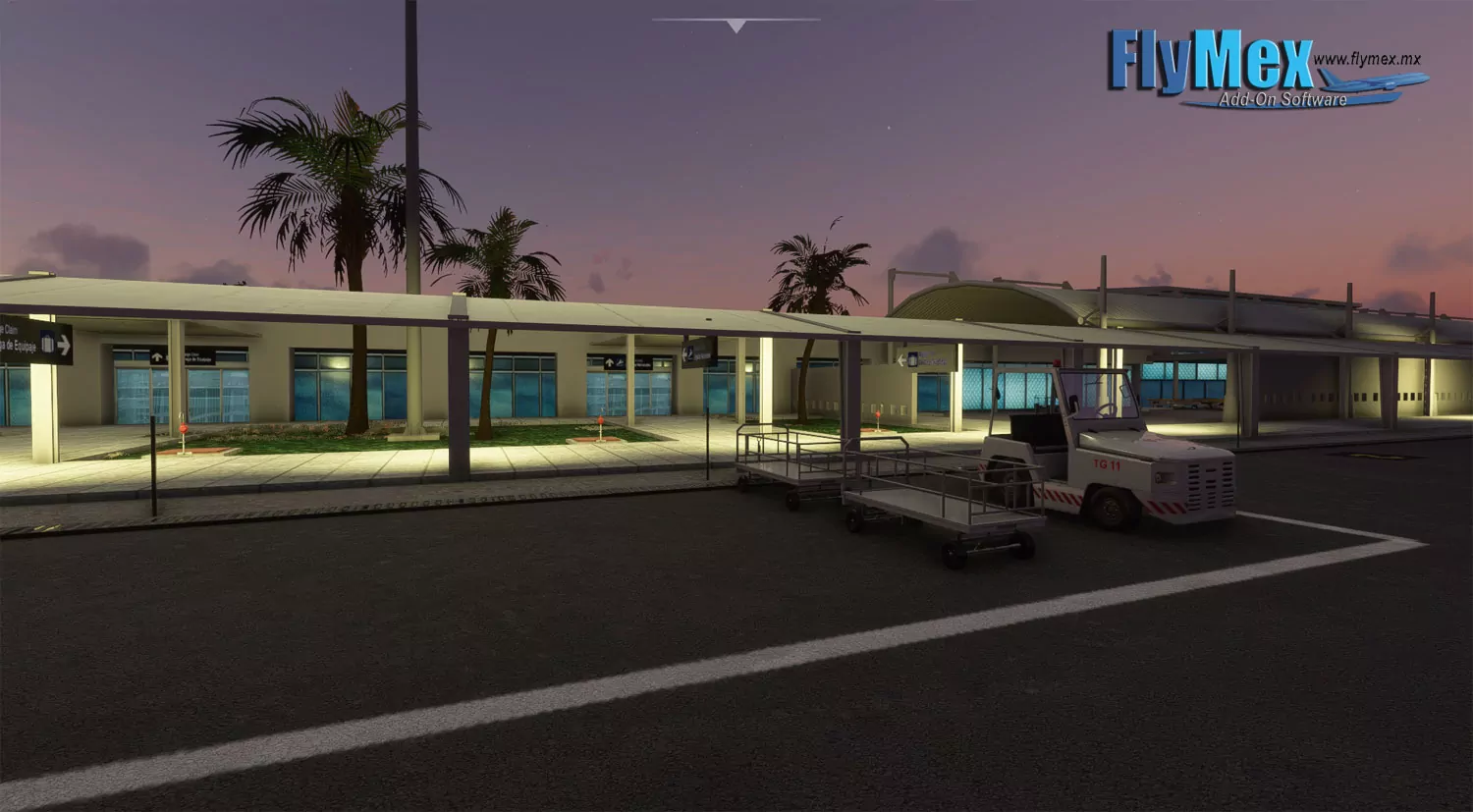 Аэропорт MMCZ ( Косумель, Мексика )