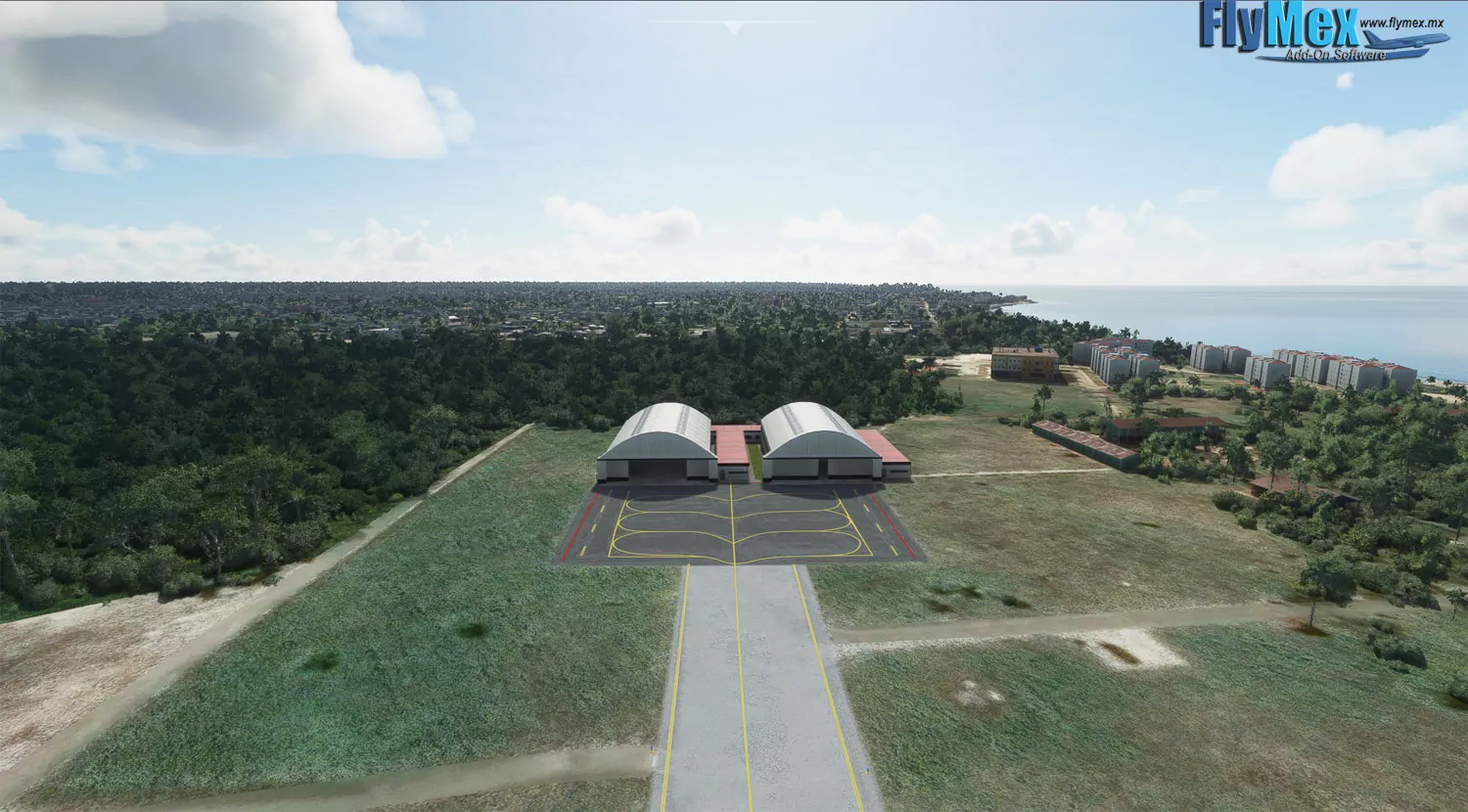 Аэропорт MMCZ ( Косумель, Мексика )