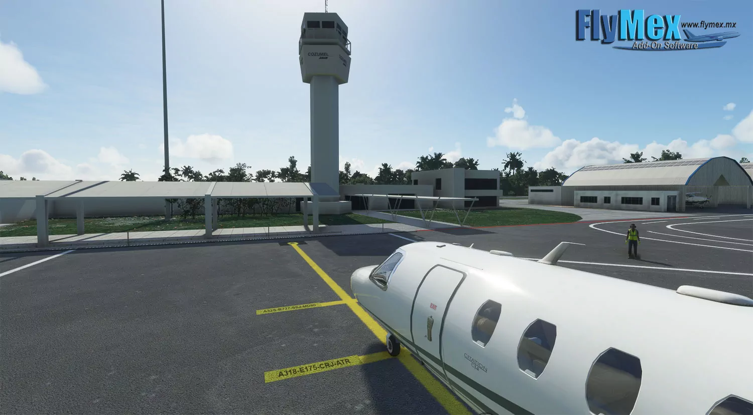 Аэропорт MMCZ ( Косумель, Мексика )